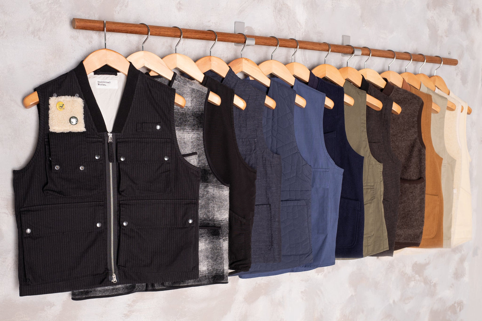 Universal Works Waistcoats