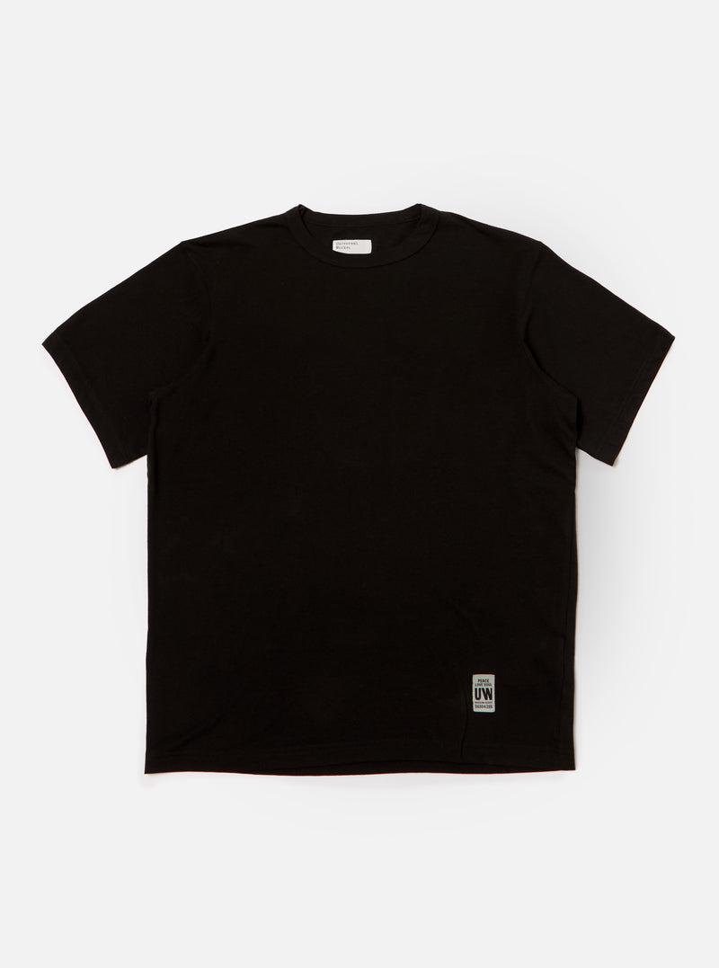 Black Single Jersey Core Tee
