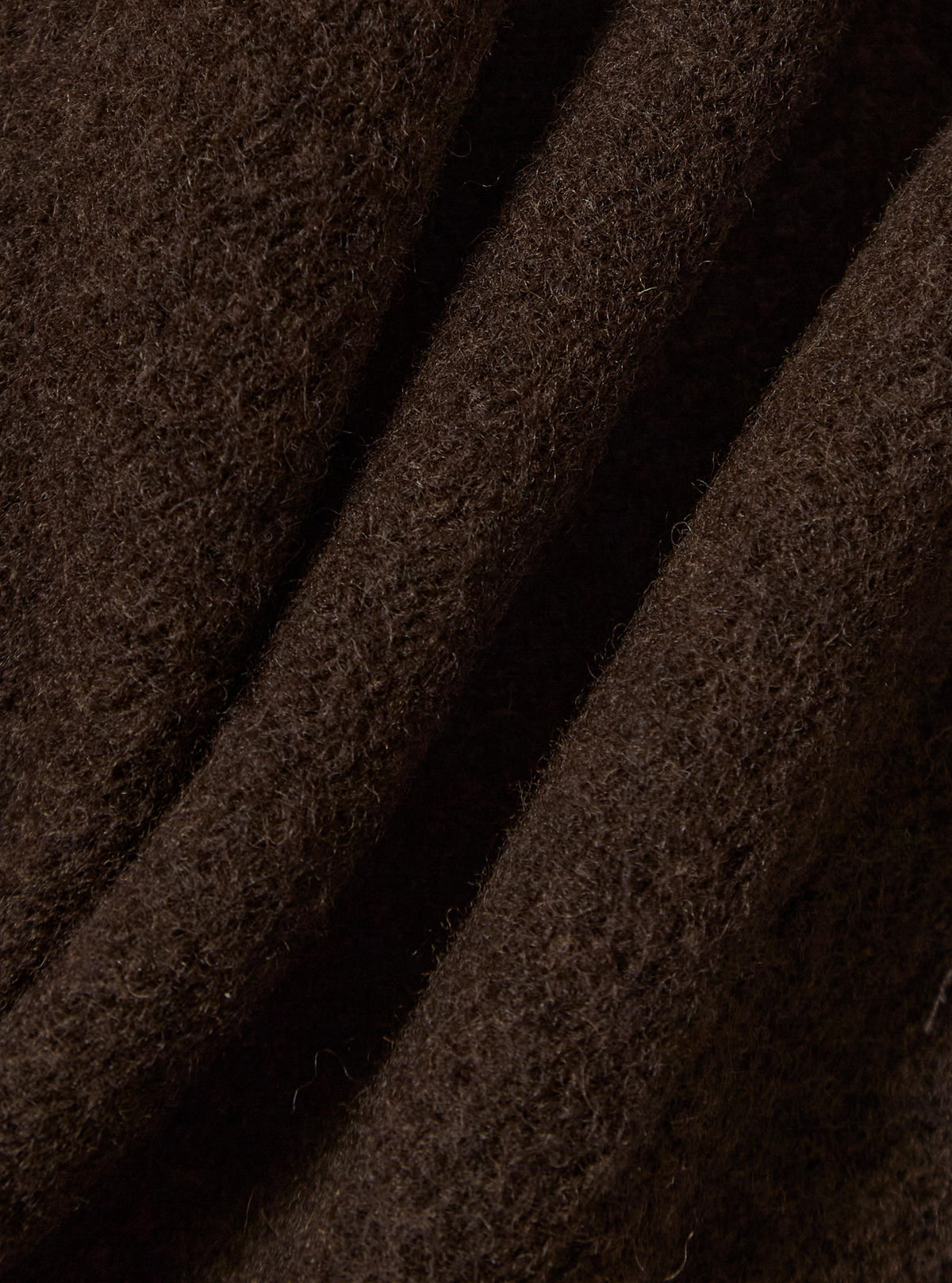 Brown Wool Fleece Uniform Jacket