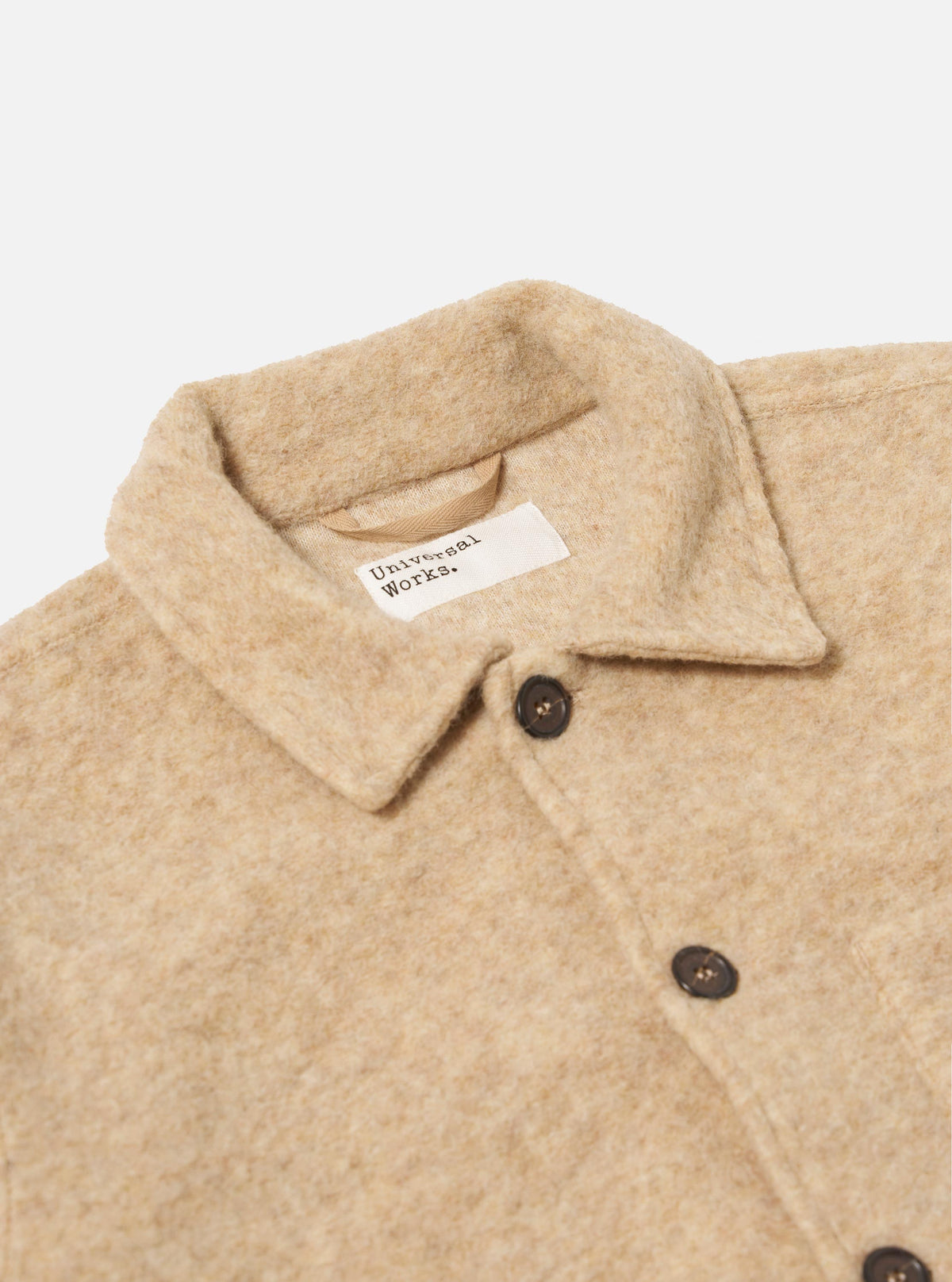 Fawn Wool Fleece Uniform Jacket