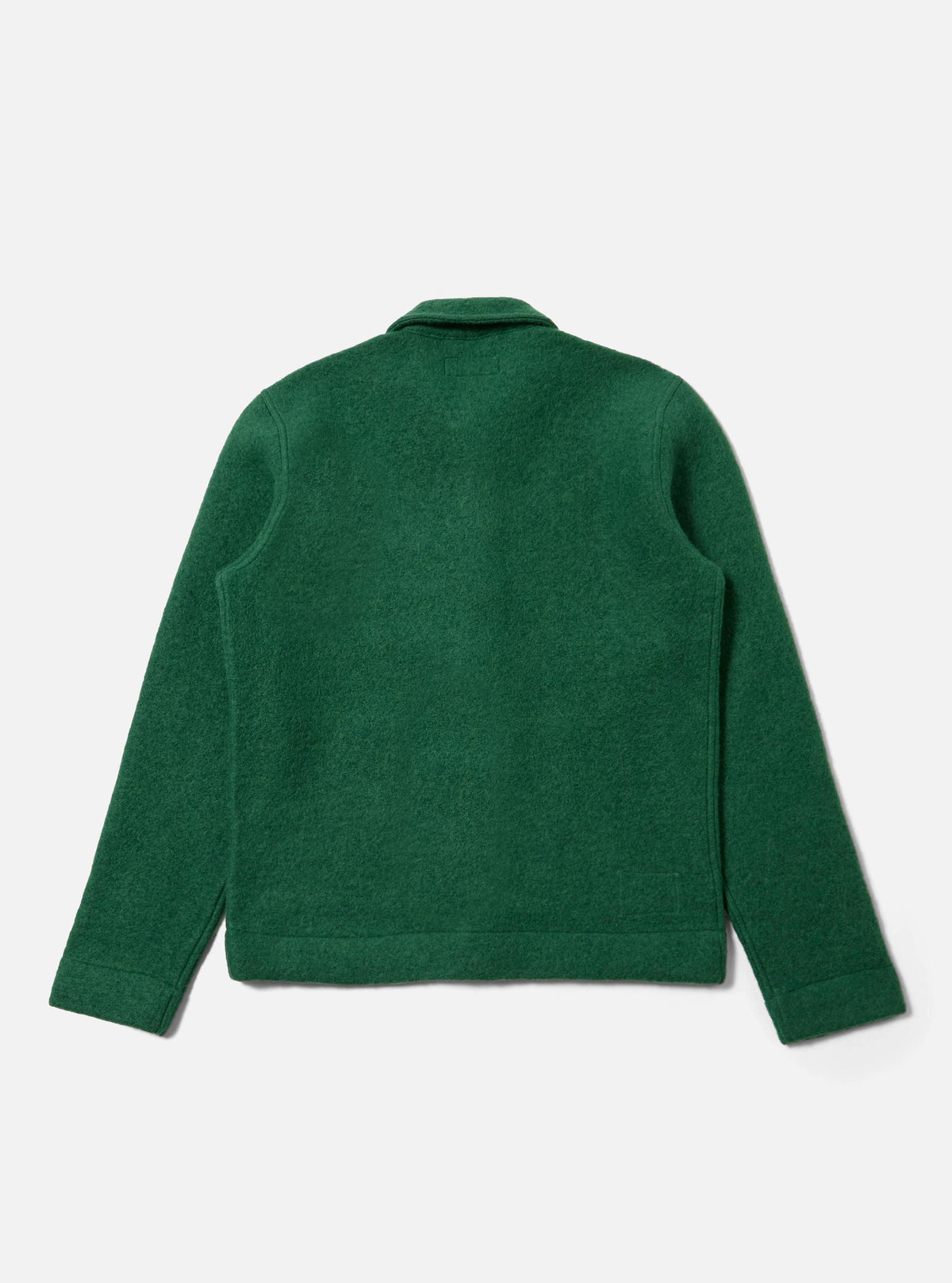 Green Wool Fleece Uniform Jacket