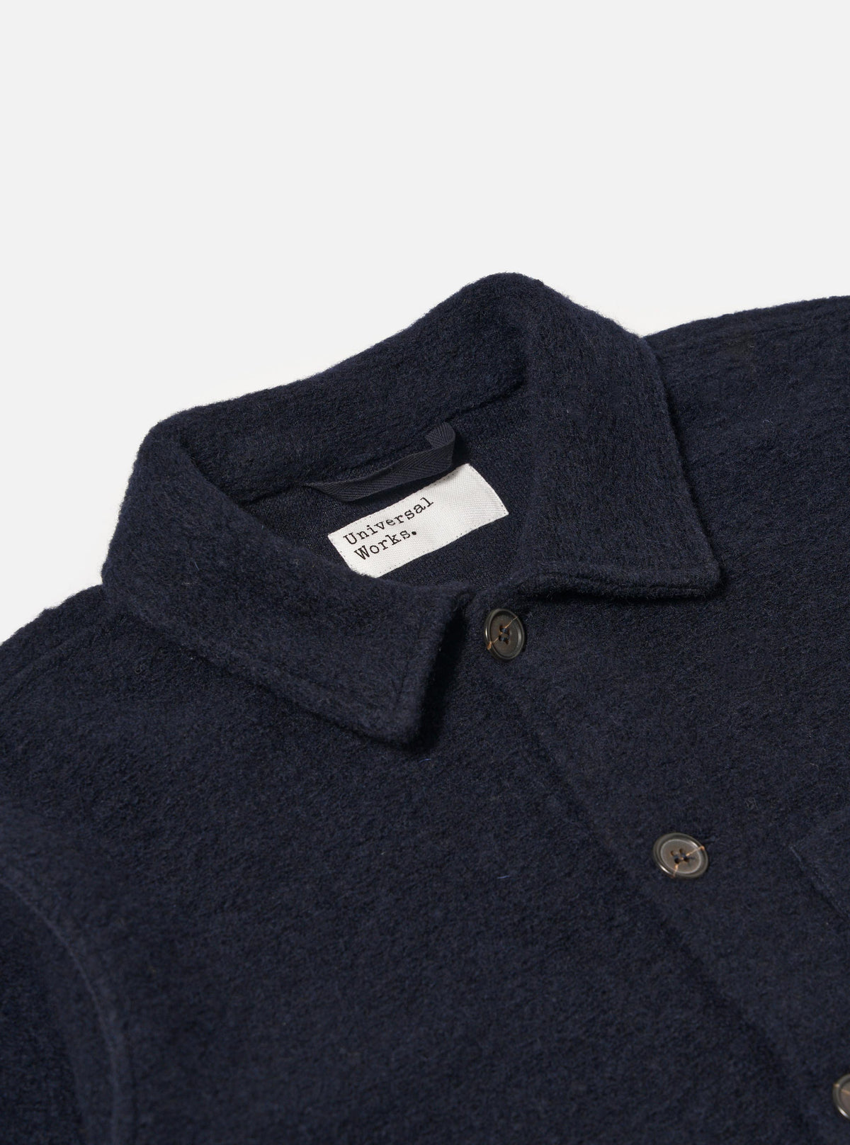 Navy Wool Fleece Uniform Jacket