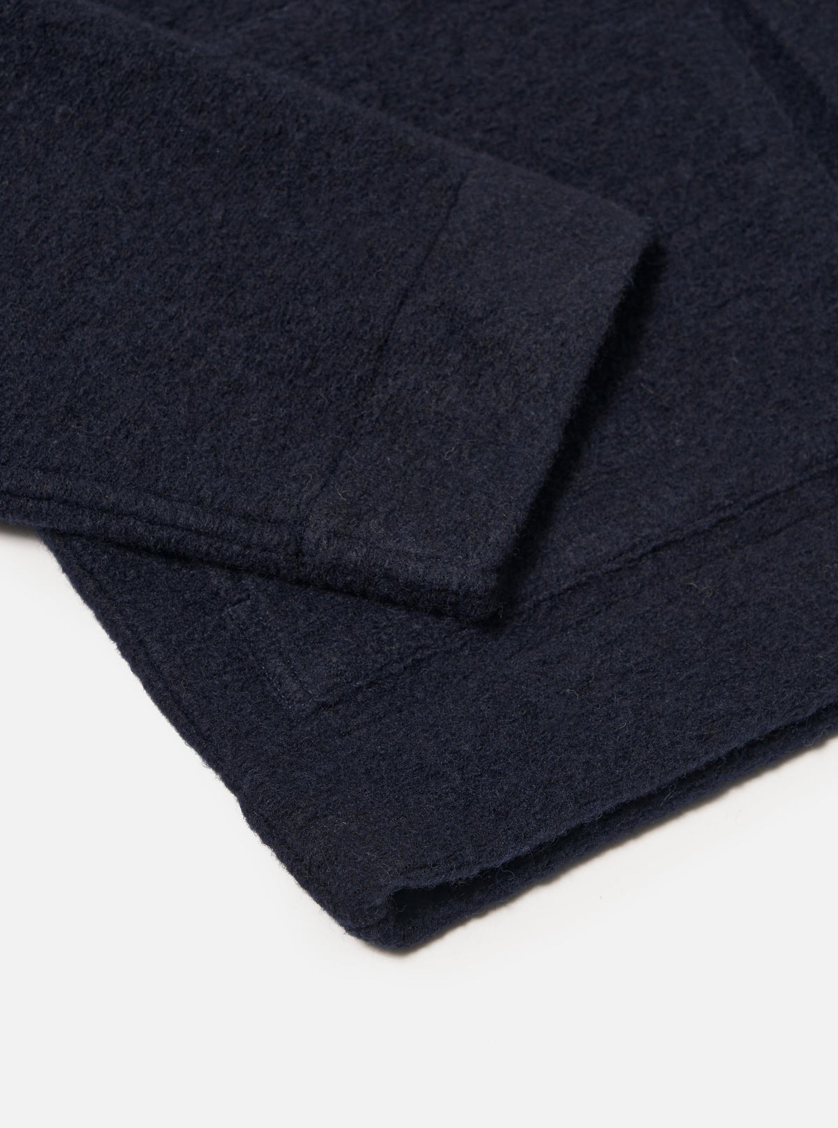 Navy Wool Fleece Uniform Jacket