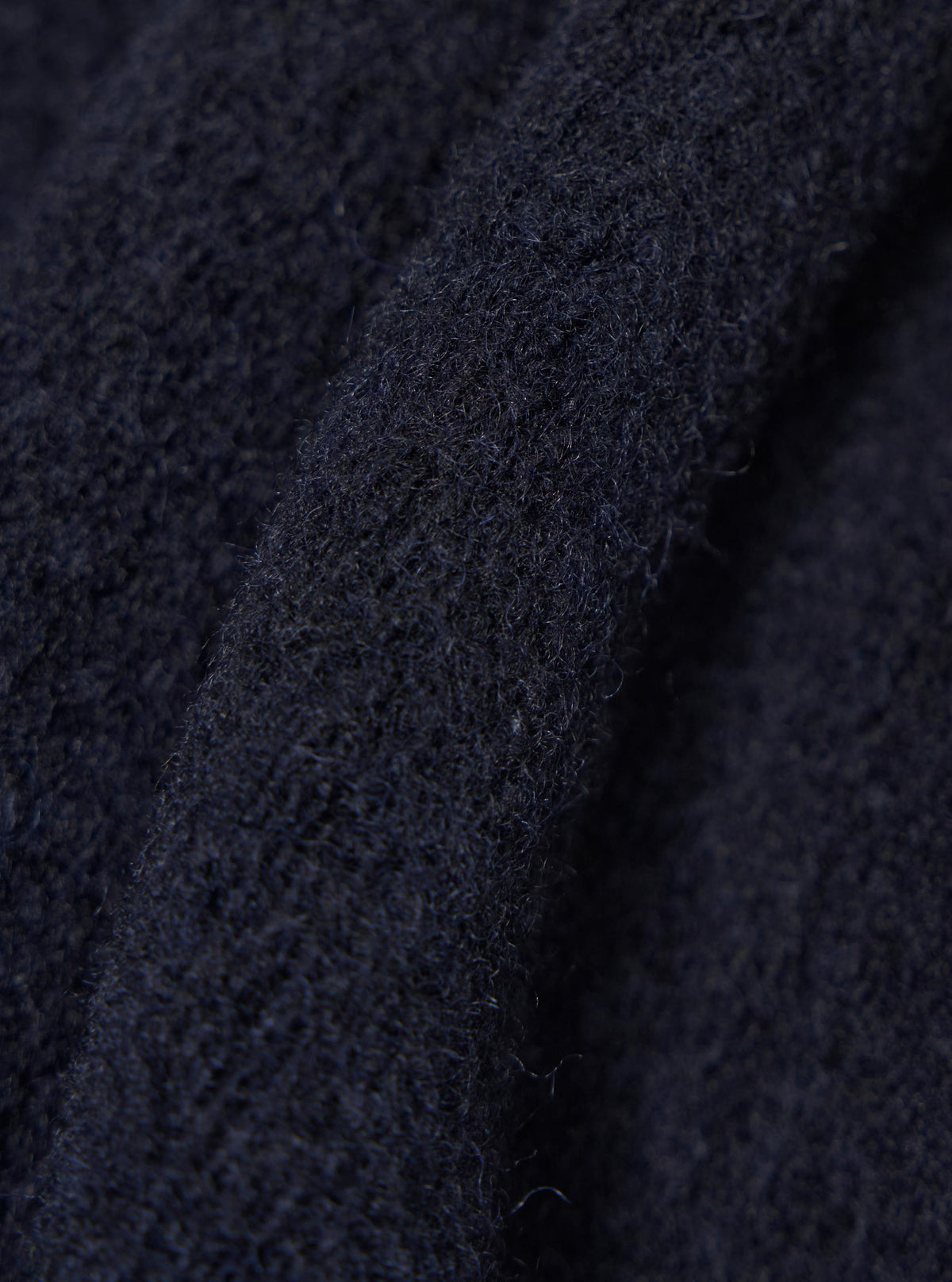 Navy Wool Fleece Uniform Jacket