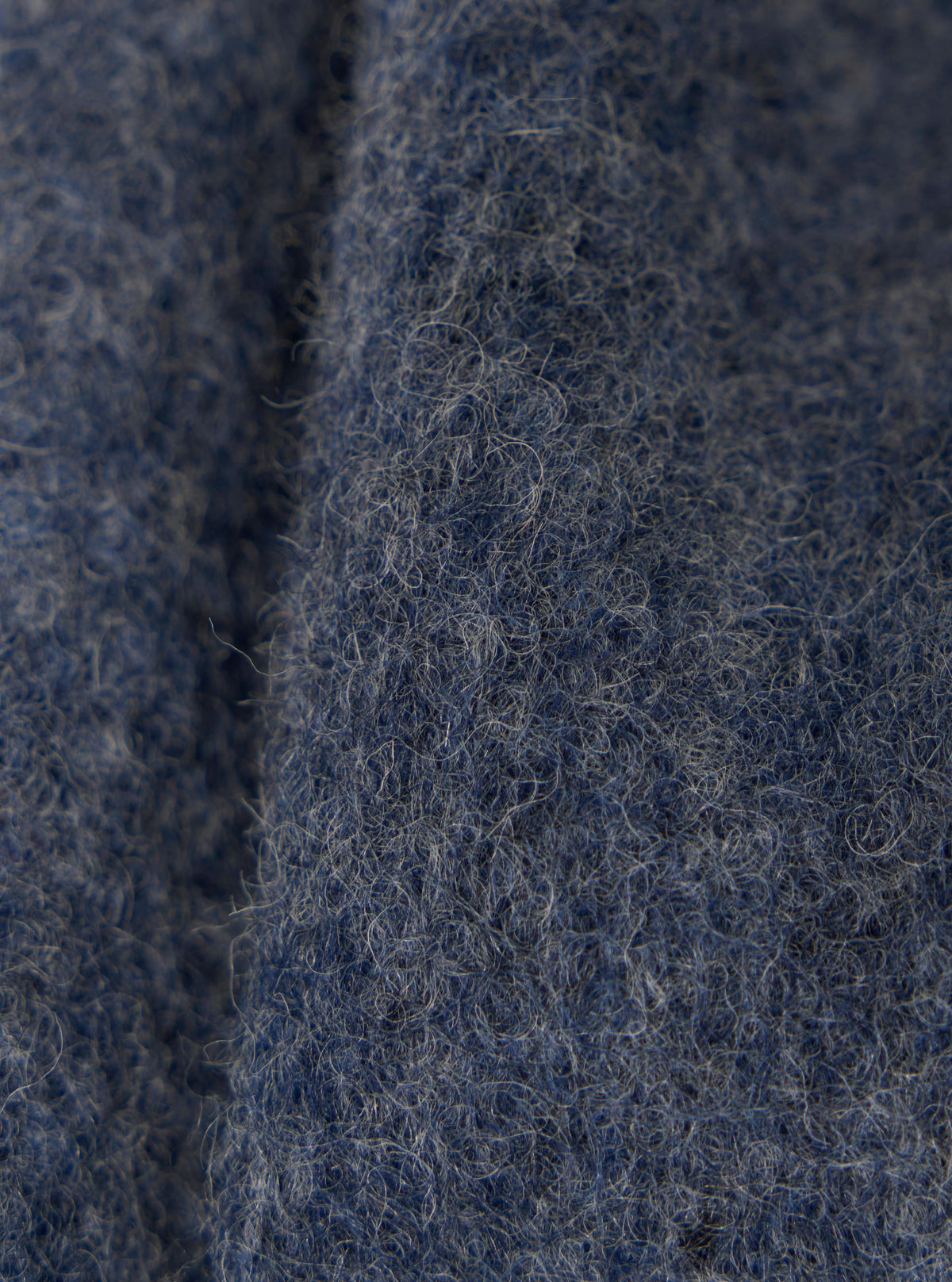 Slate Blue Wool Fleece Uniform Jacket