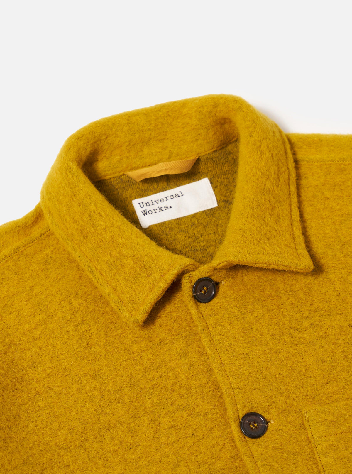 Yellow Wool Fleece Uniform Jacket