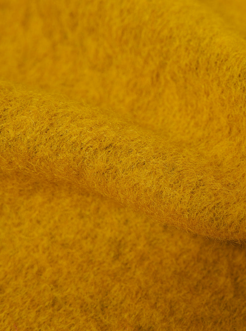 Yellow Wool Fleece Uniform Jacket
