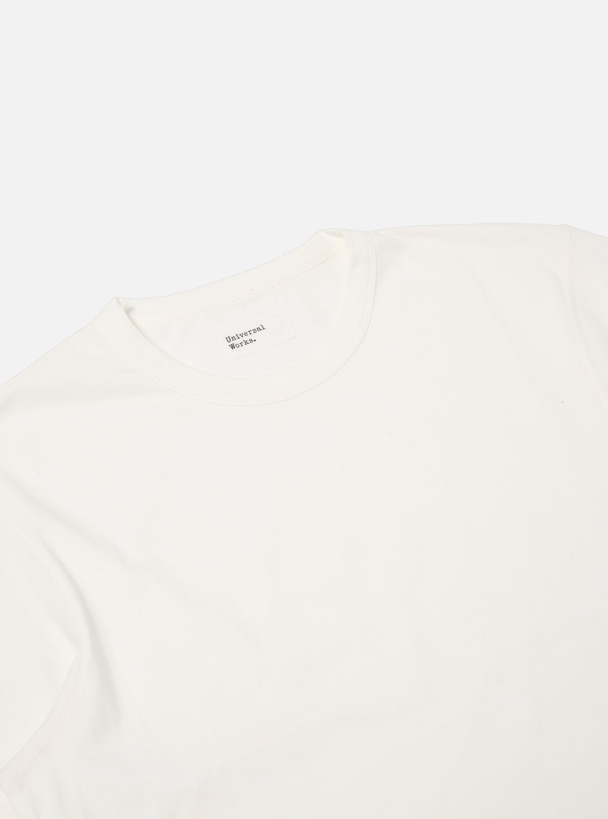 Ecru Single Jersey Core Tee