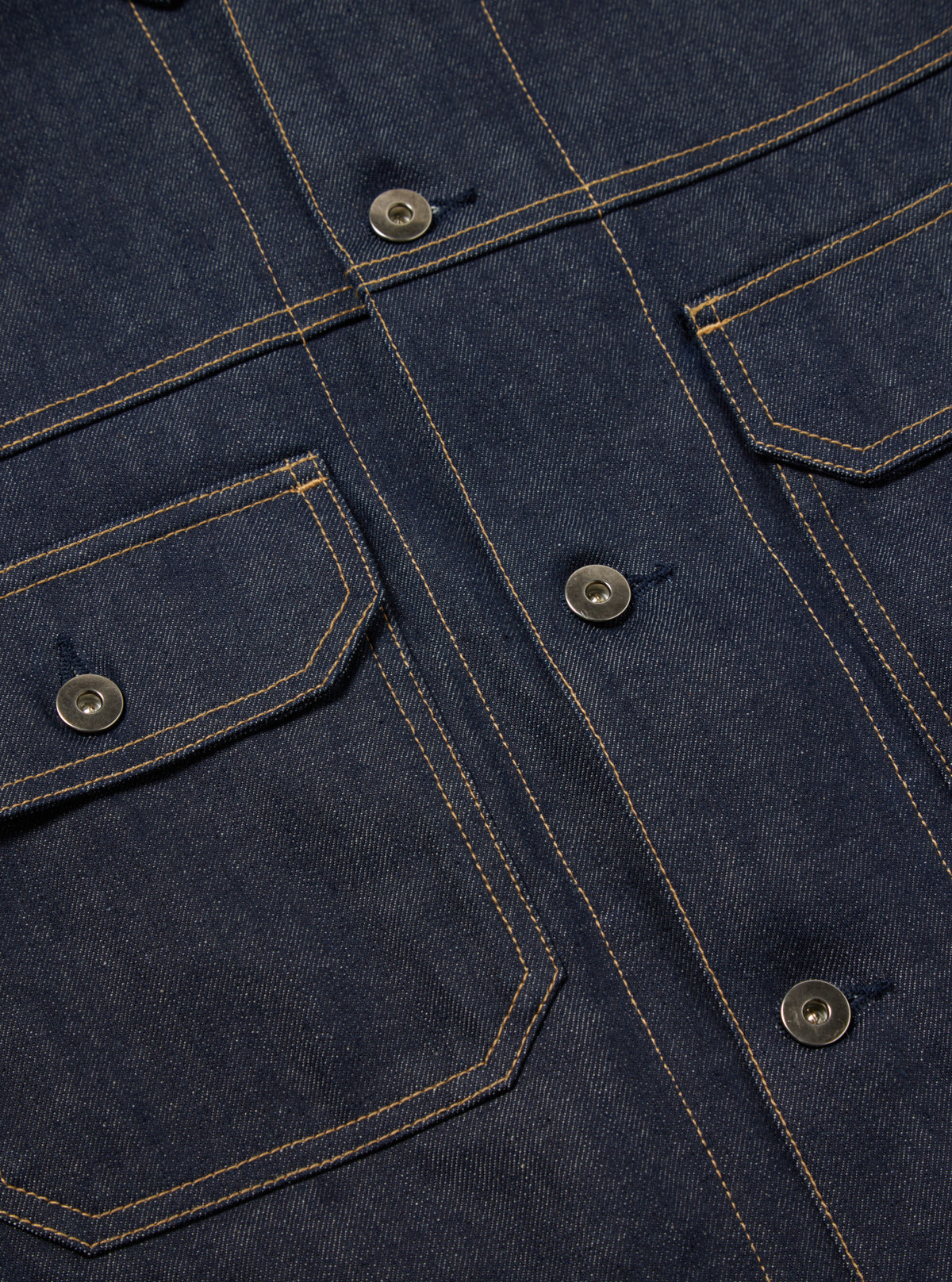Indigo 13oz Selvedge Denim Trucker Jacket