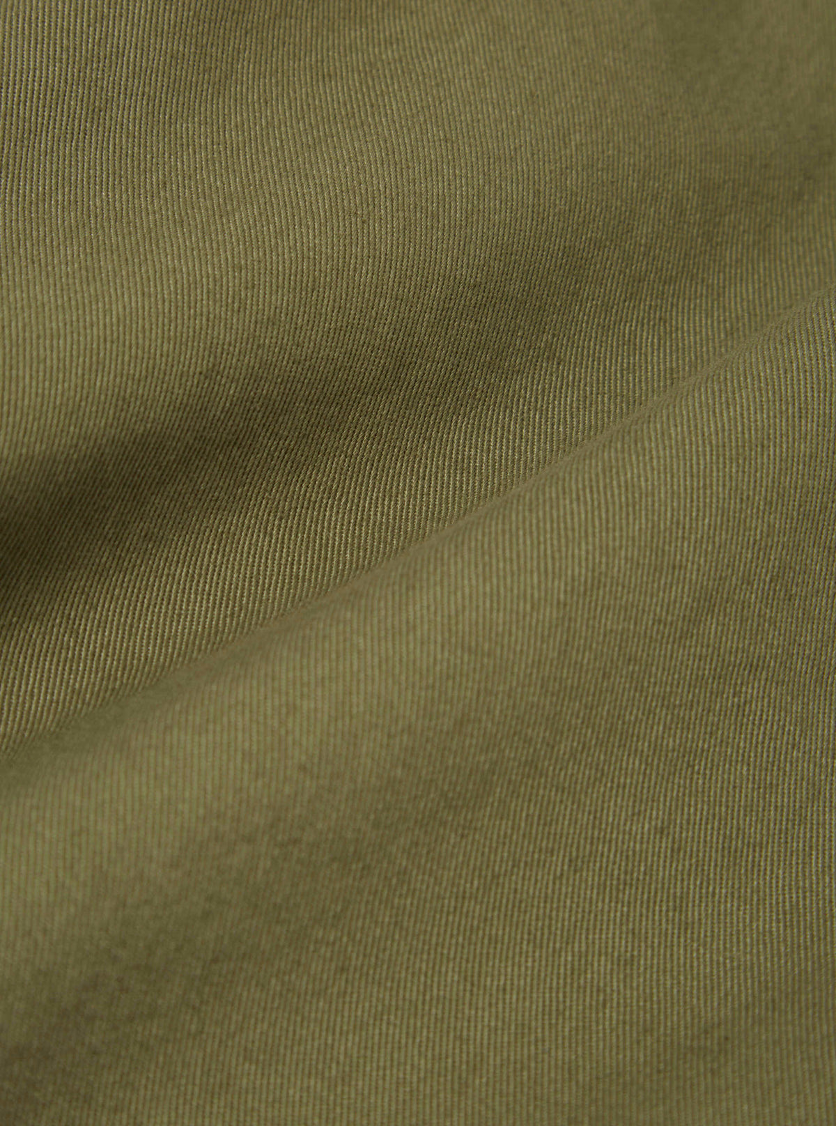 Light Olive Twill Double Pleat Pant