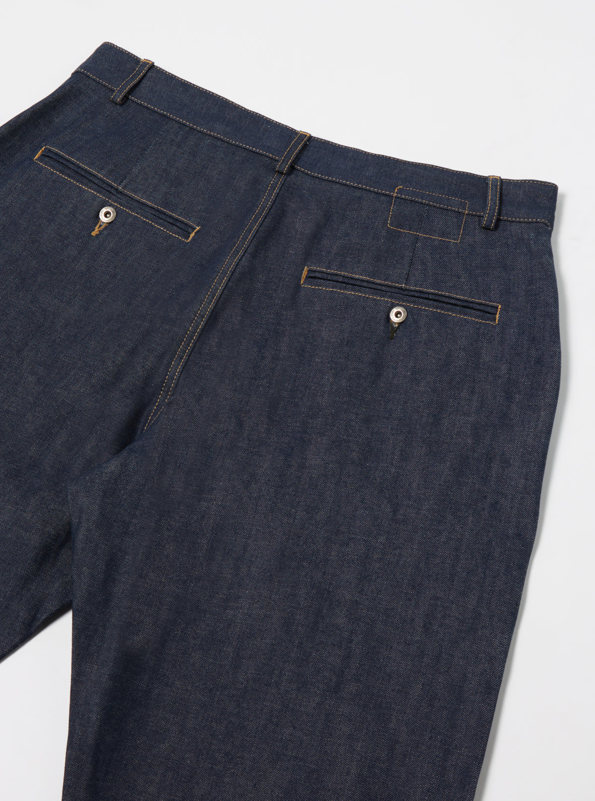 Indigo 13oz Selvedge Denim Military Chino