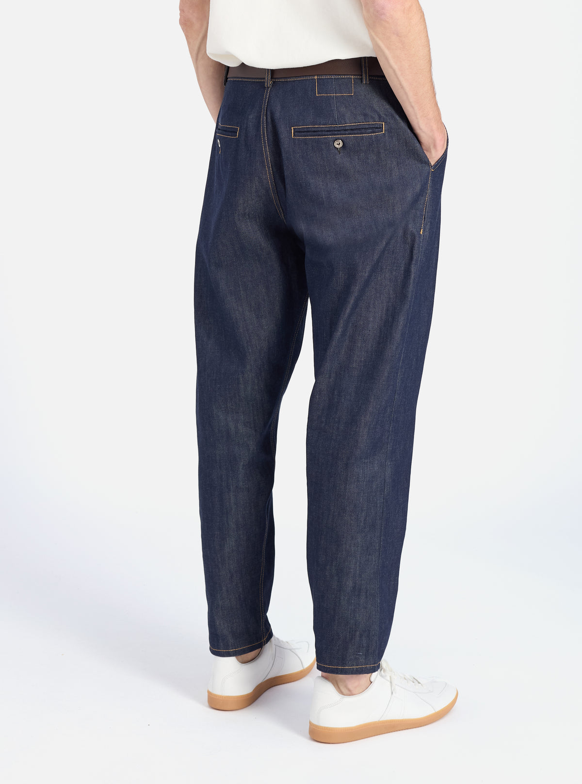 Indigo 13oz Selvedge Denim Military Chino