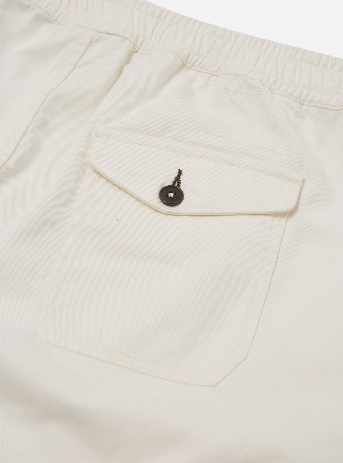 Ecru Twill Beach Short