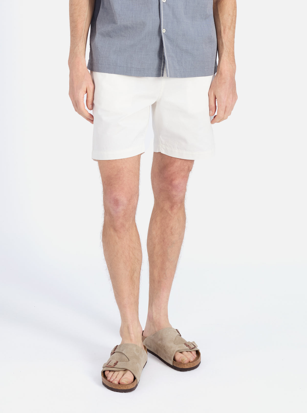 Ecru Twill Beach Short