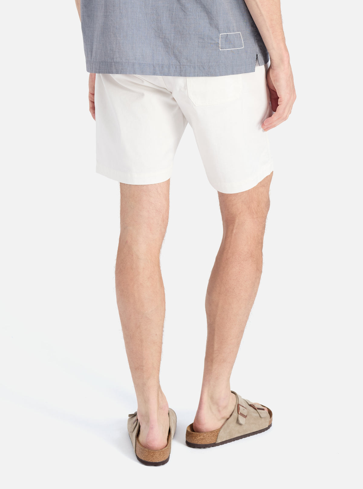 Ecru Twill Beach Short