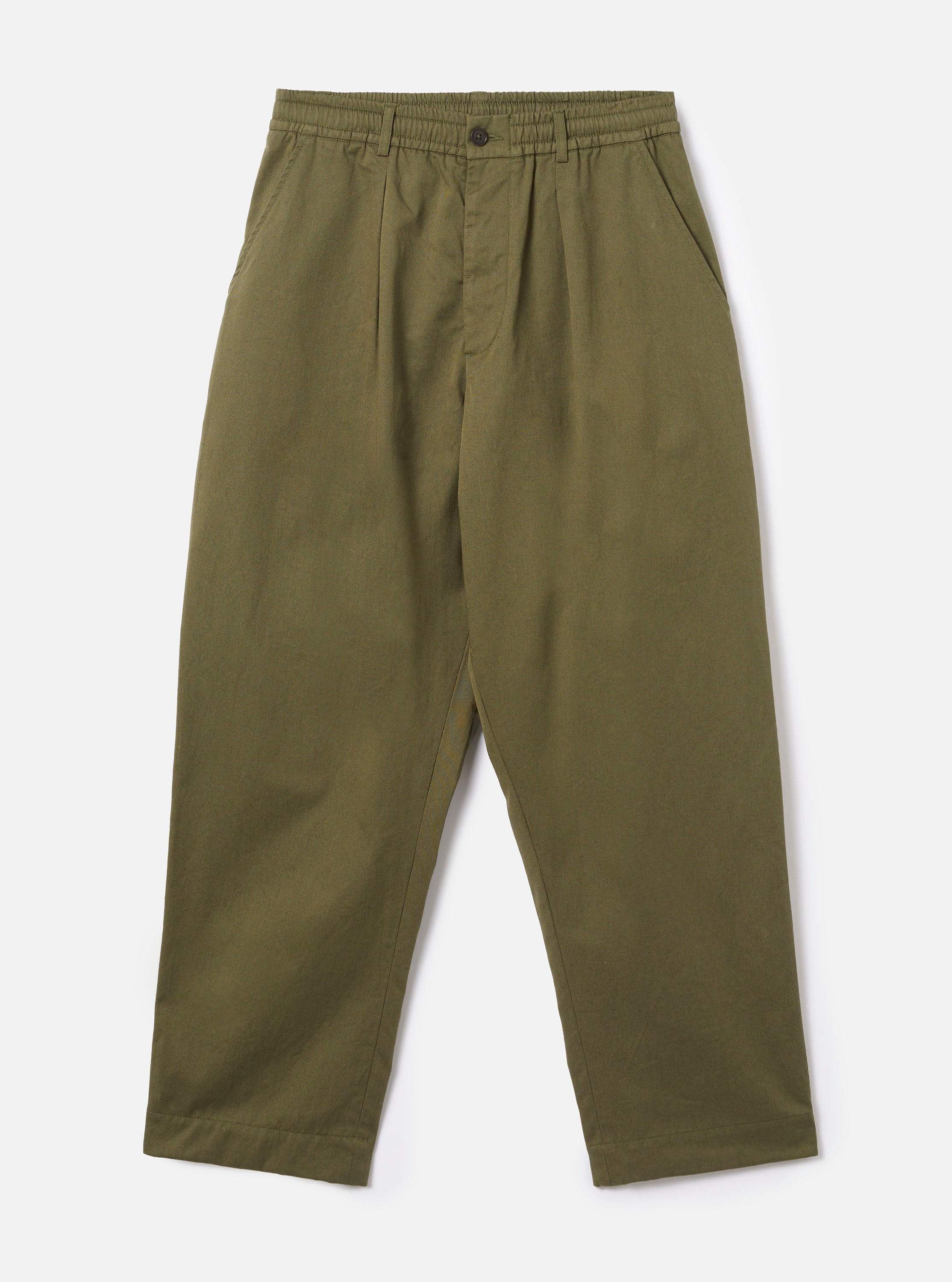 Men's Light Green Twill Wide Leg Oxford Pant – Universal Works