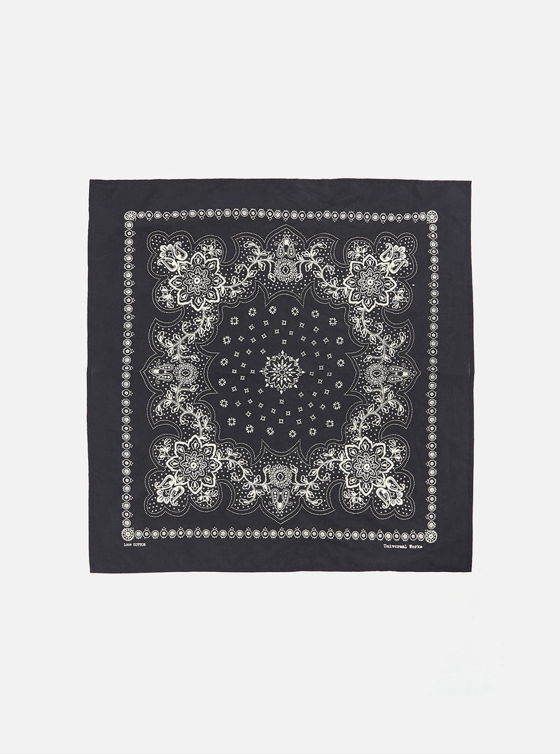 Black Classic Bandana Neckerchief