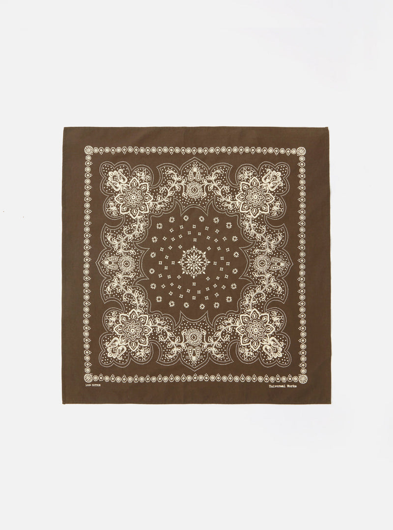 Olive Classic Bandana Neckerchief