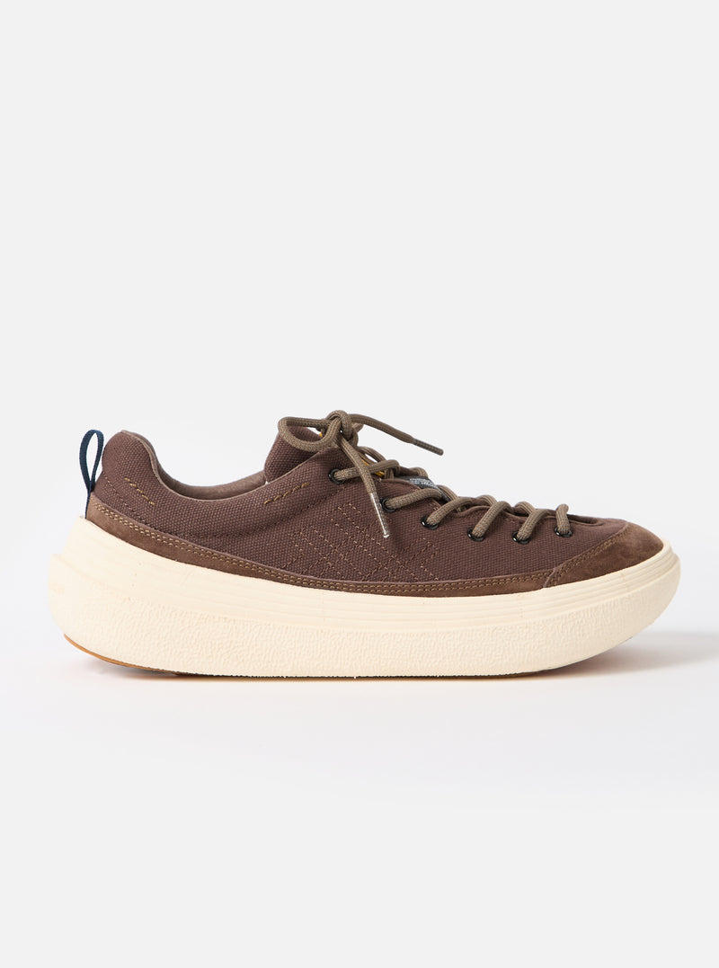 Flower Mountain x Universal Works Brown/Navy Suede/Cotton Canvas Fami
