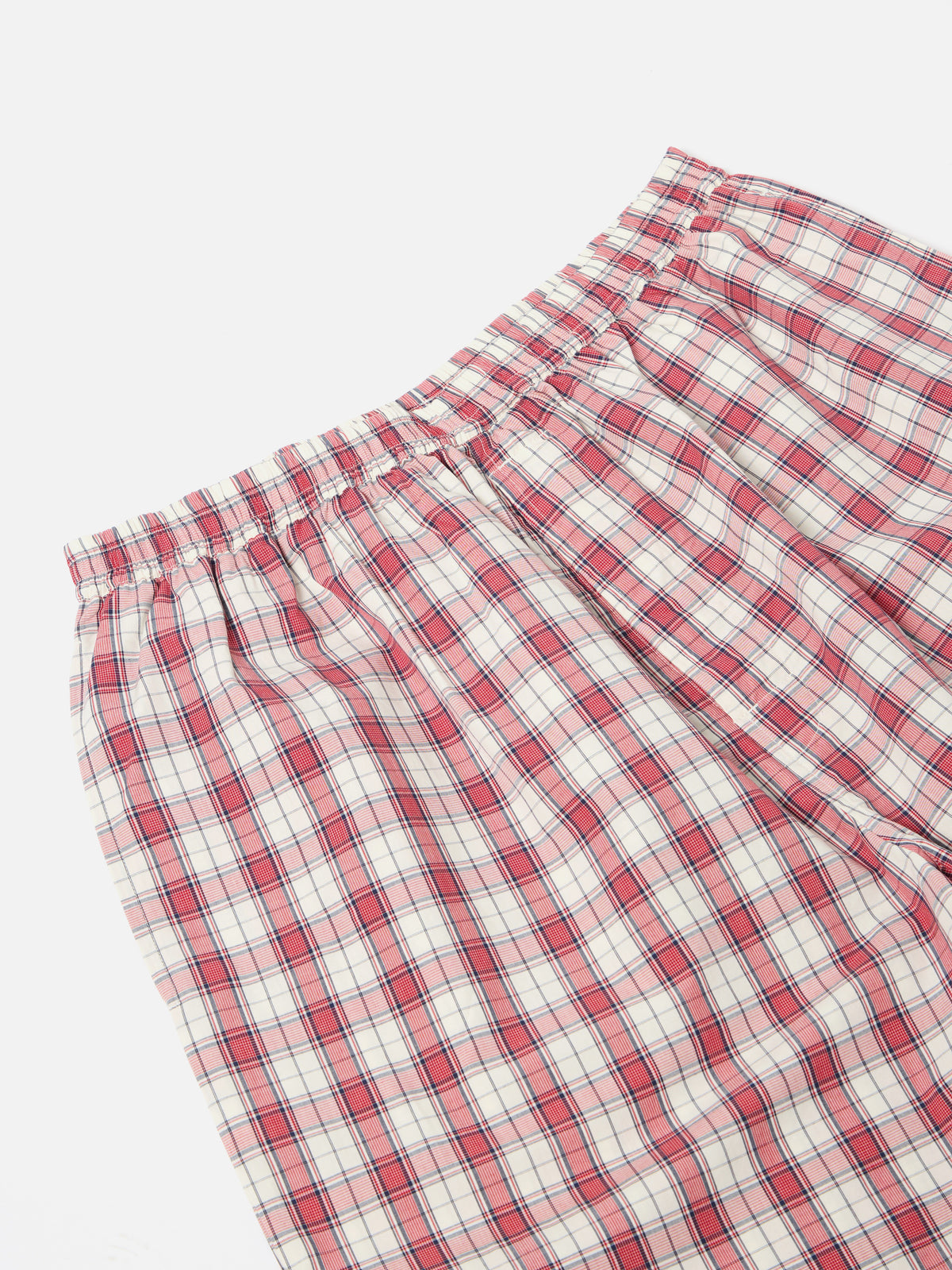 Red Cotton Check Pyjama Pant