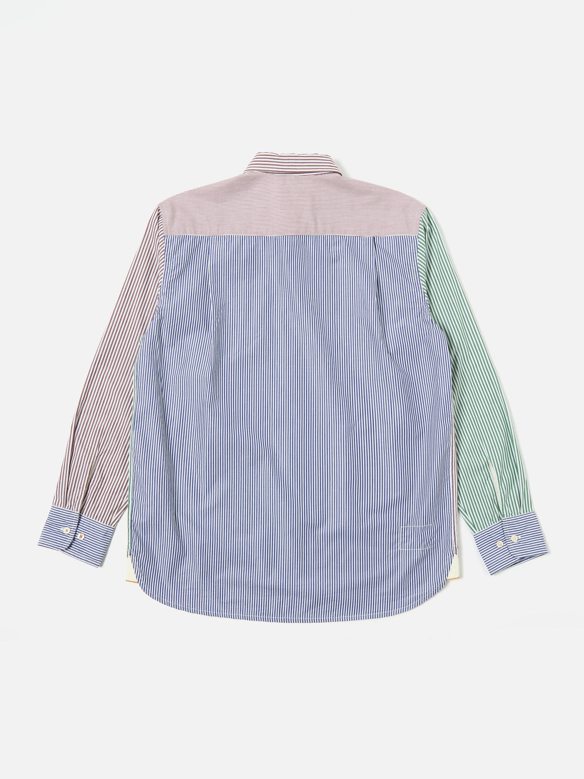 Multi Classic Stripes Square Pocket Shirt