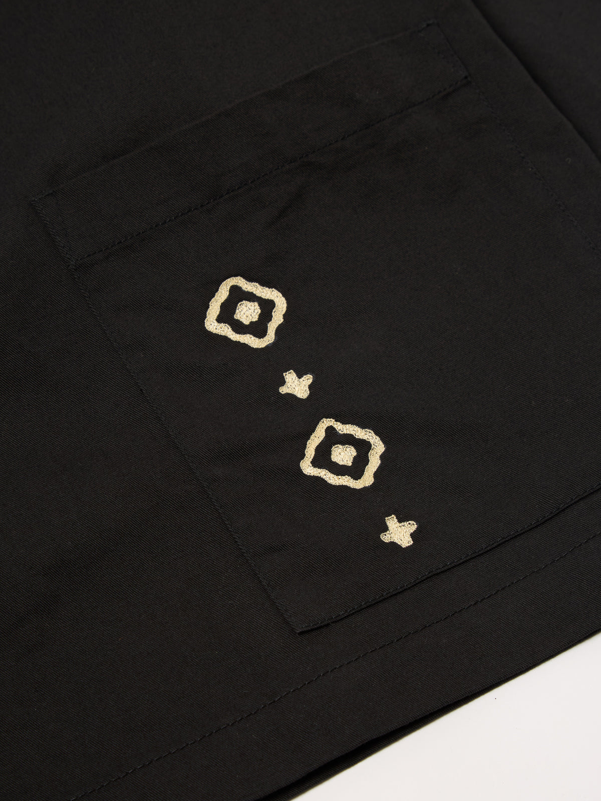 HHV x Universal Works Black Twill Kyoto Work Jacket