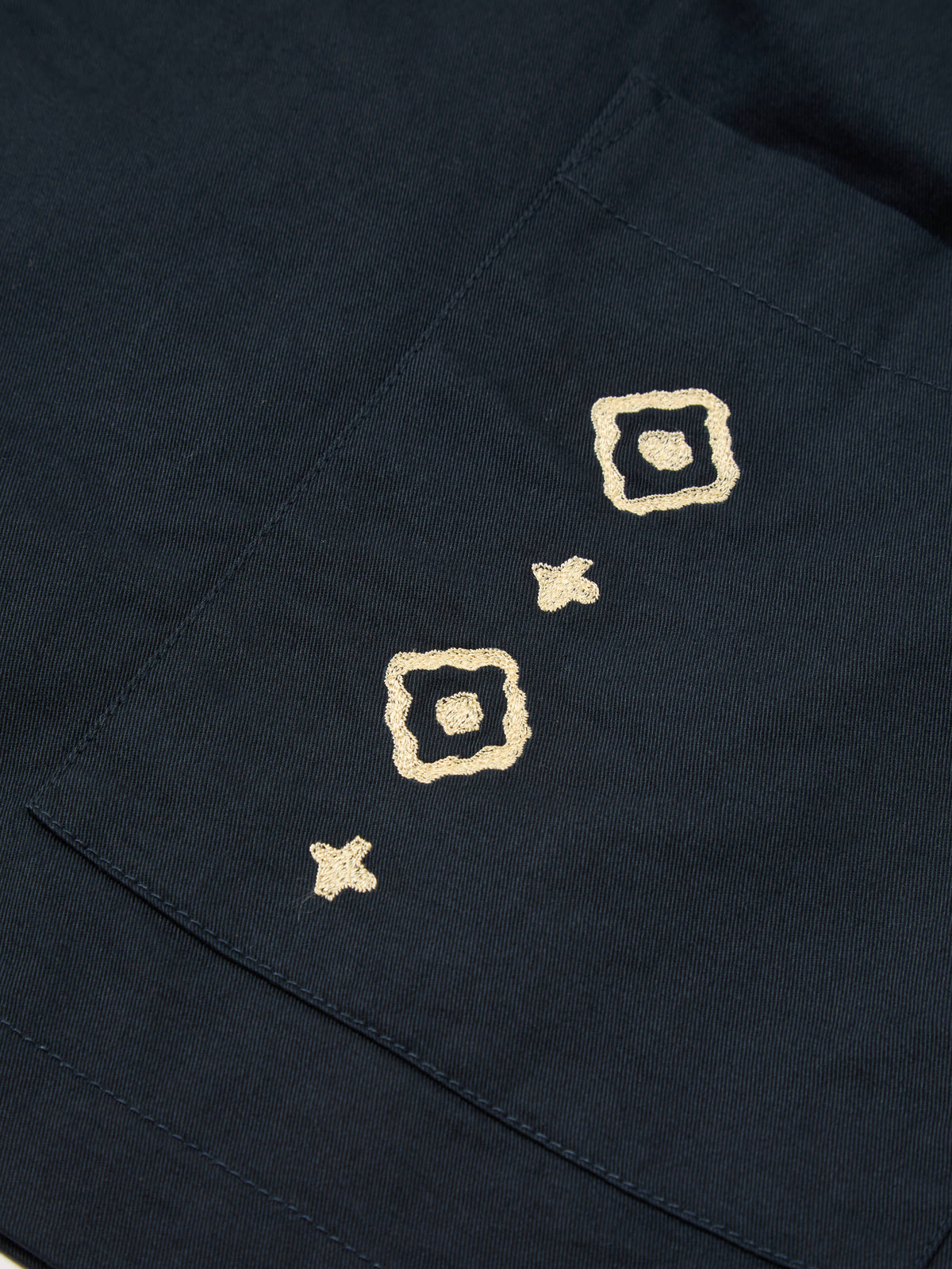 HHV x Universal Works Navy Twill Kyoto Work Shirt