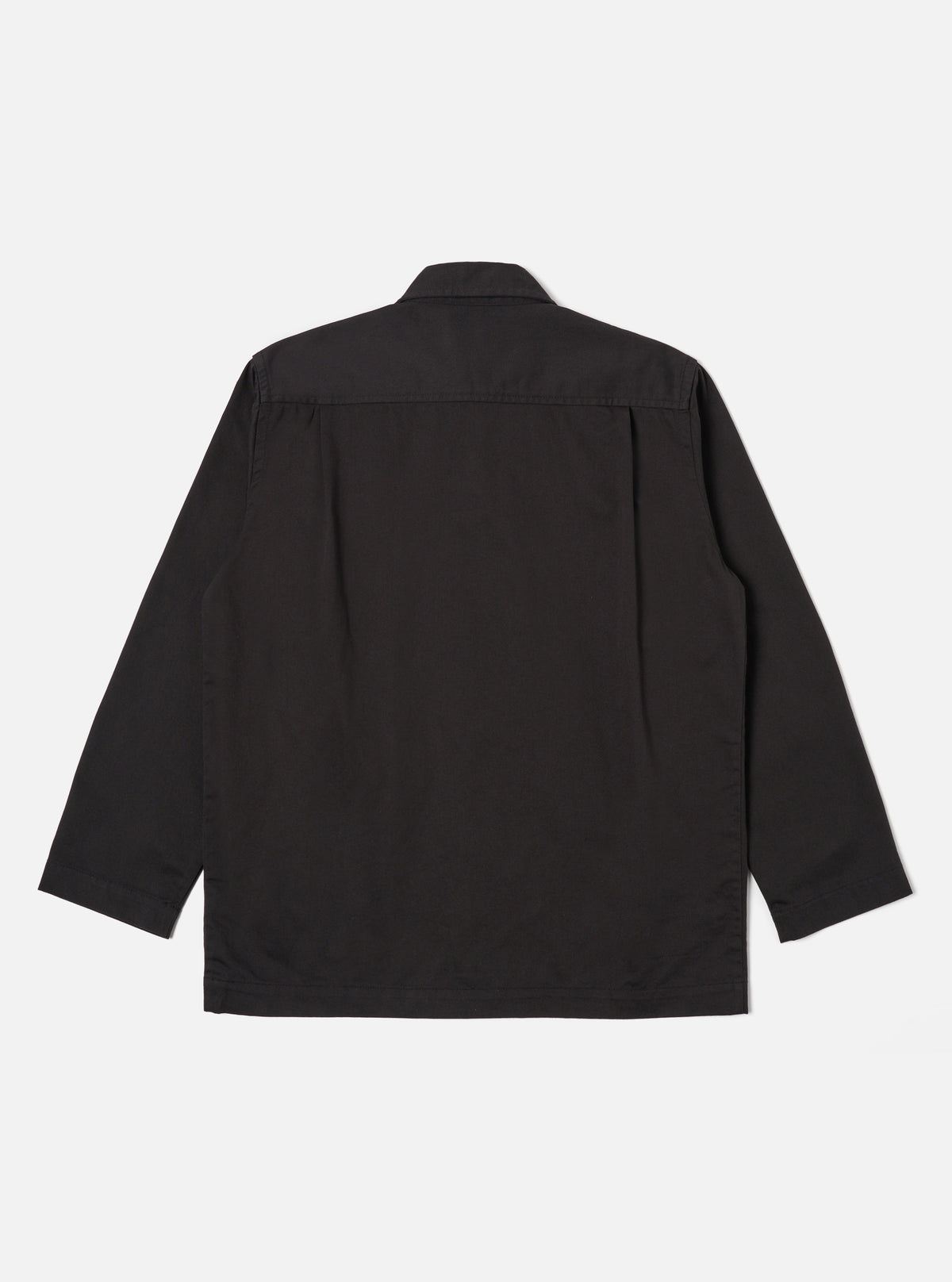 Black Twill Dockside Overshirt