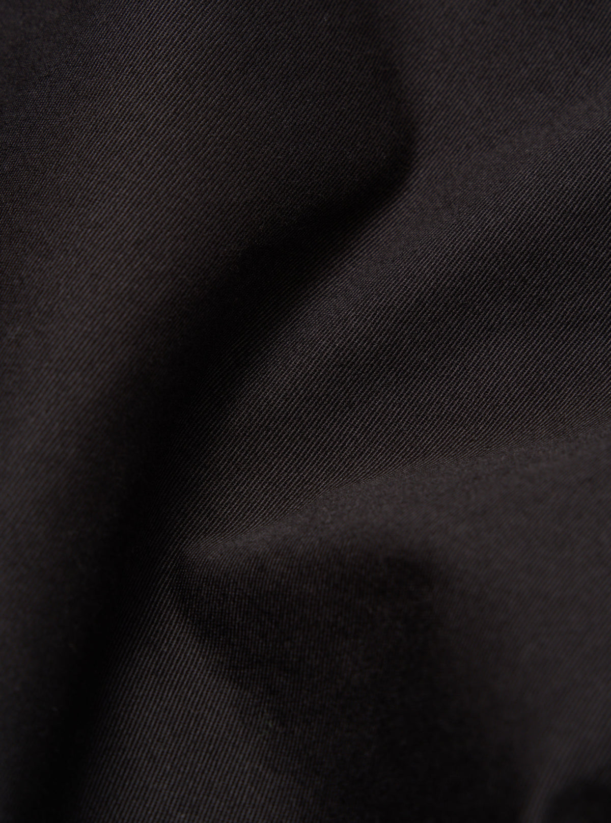 Black Twill Dockside Overshirt