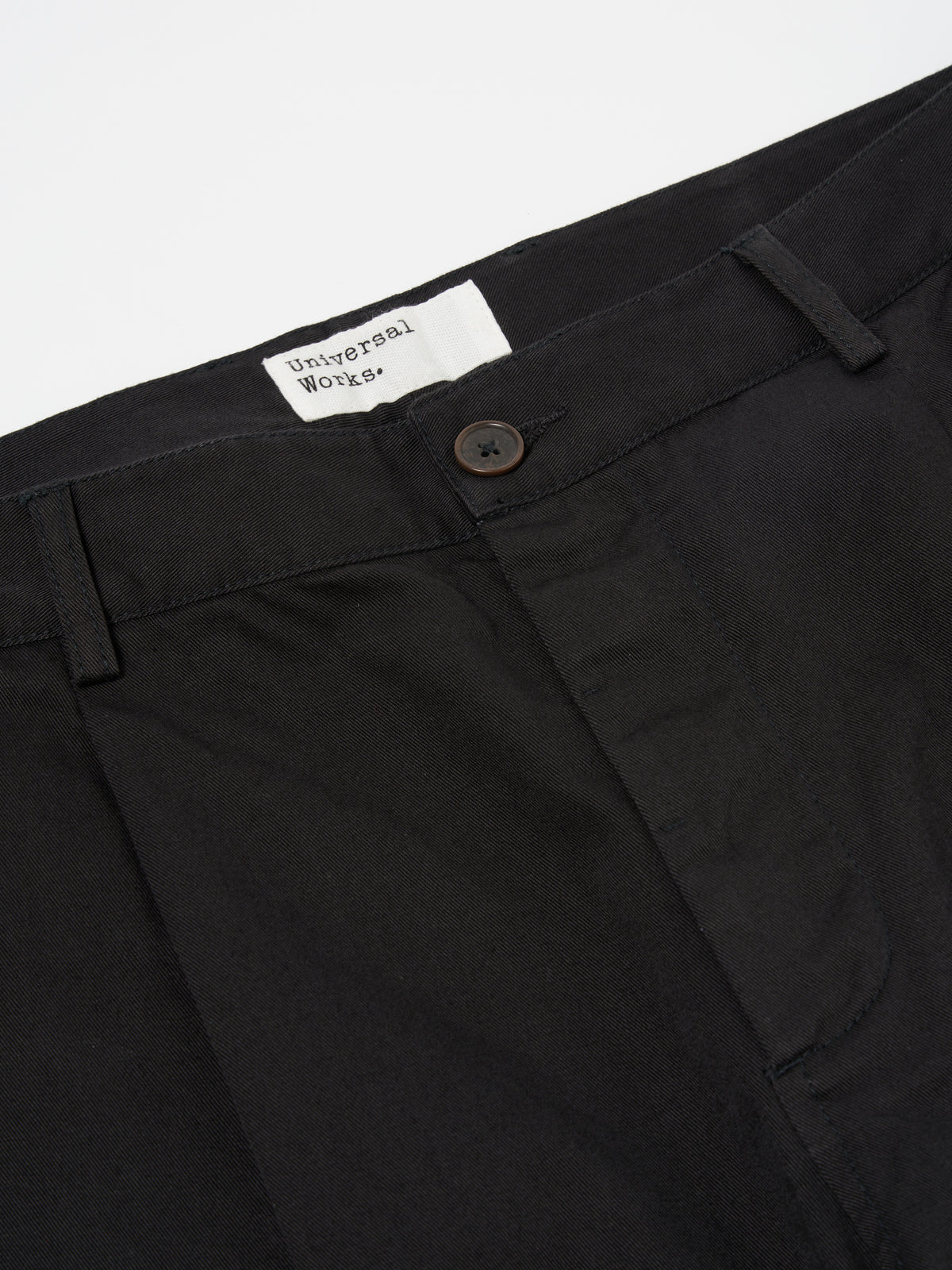 Black Twill Duke Pant