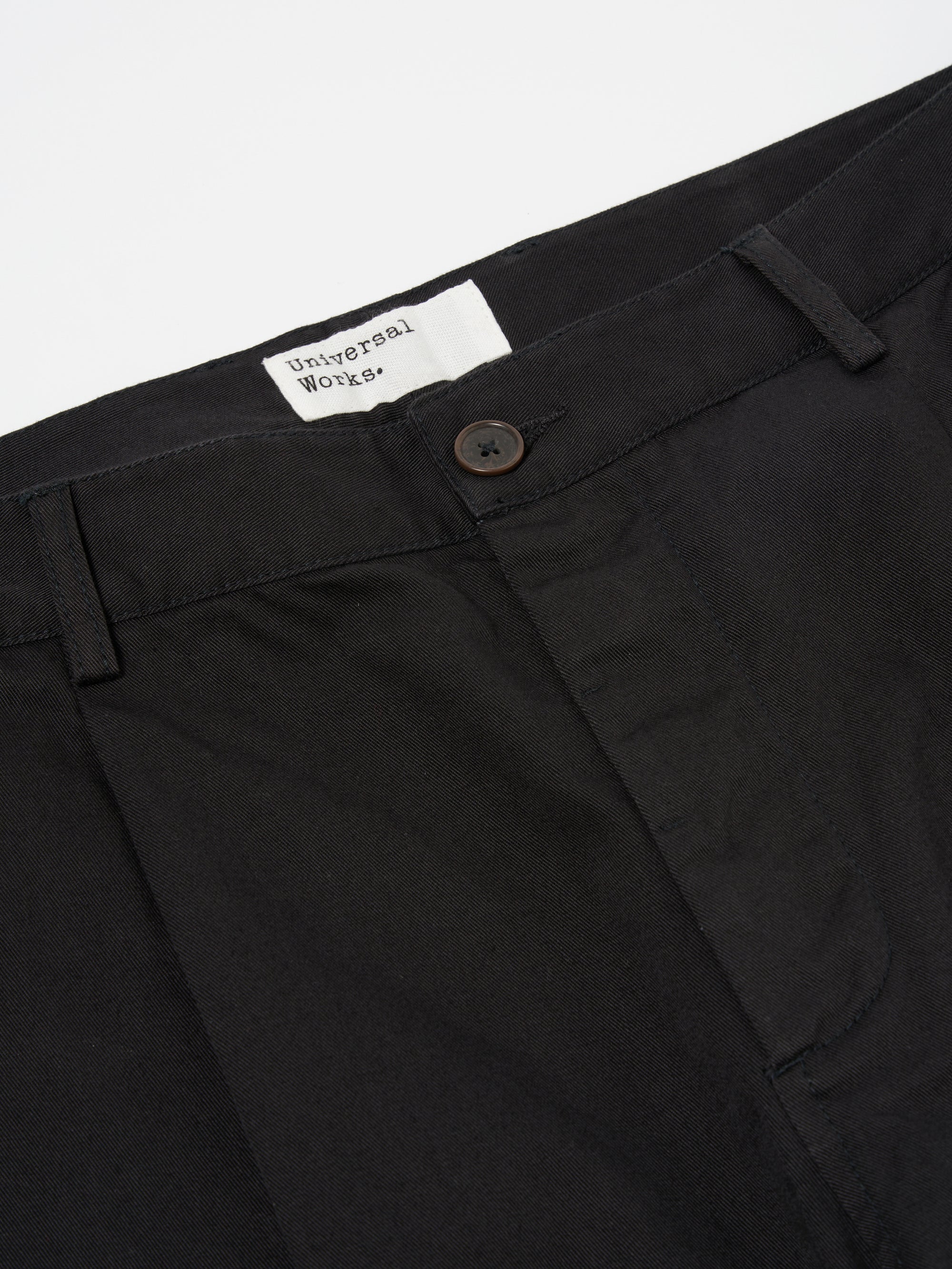 Black Twill Duke Pant