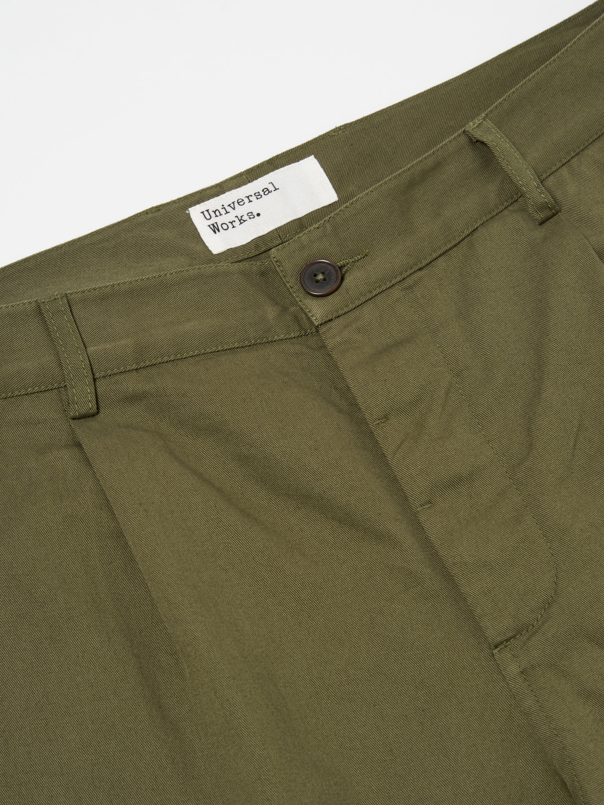 Light Olive Twill Duke Pant