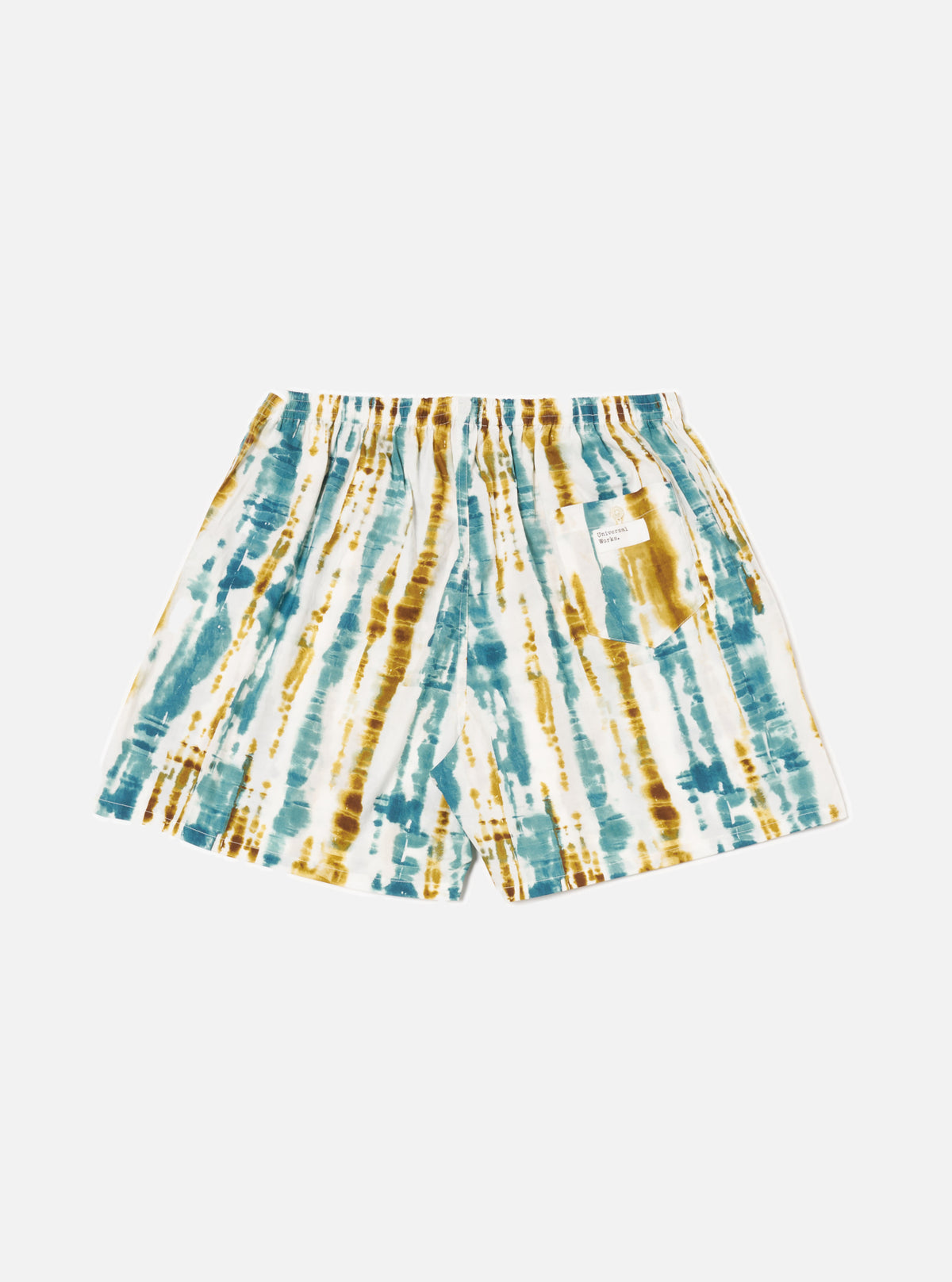 Ecru Paint Print Boxer Short