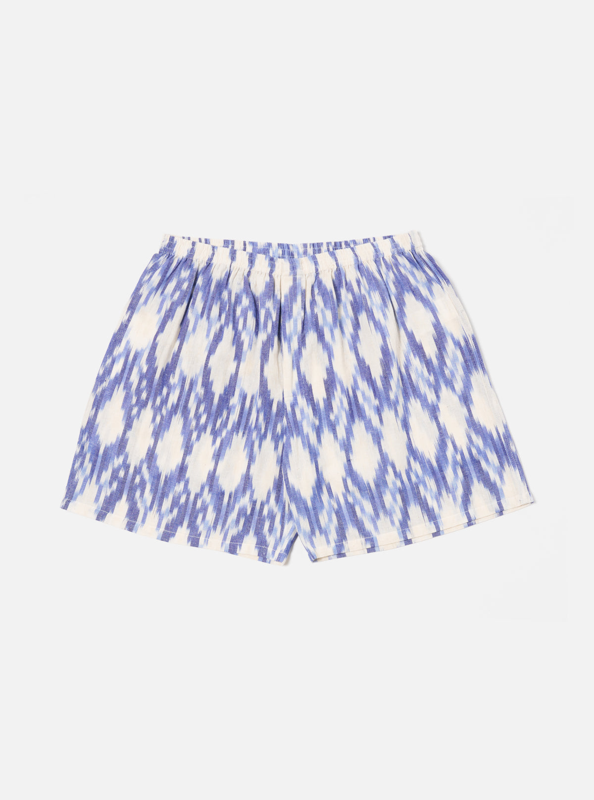 Ecru Ikat I Cotton Boxer Short