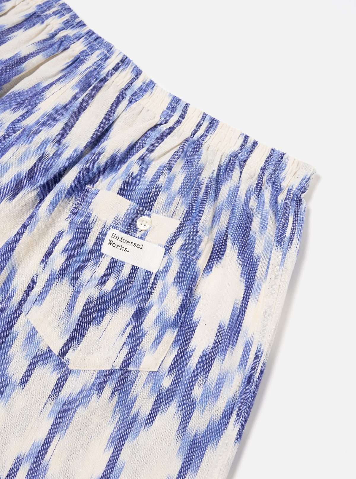 Ecru Ikat I Cotton Boxer Short