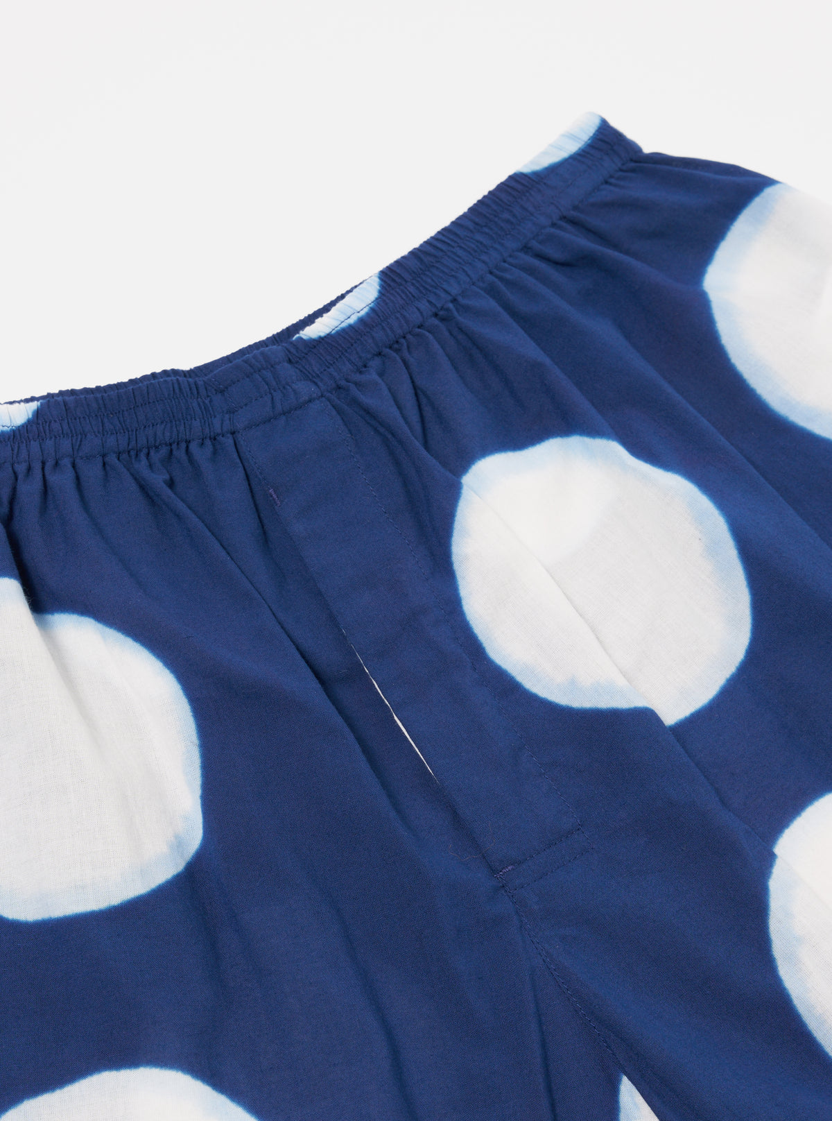 Indigo Big Dot Print Boxer Short