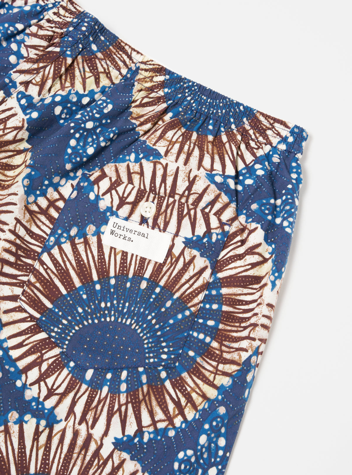 Navy Hokkoh Print Boxer Short