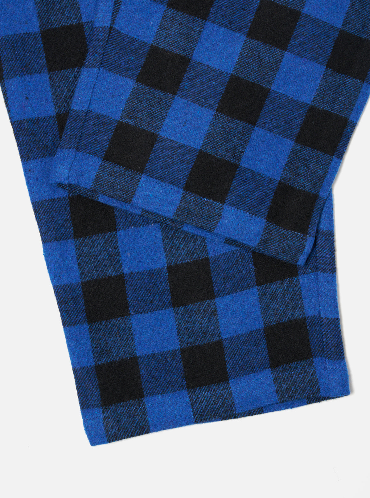 Blue Brushed Bold Gingham Pyjama Pant