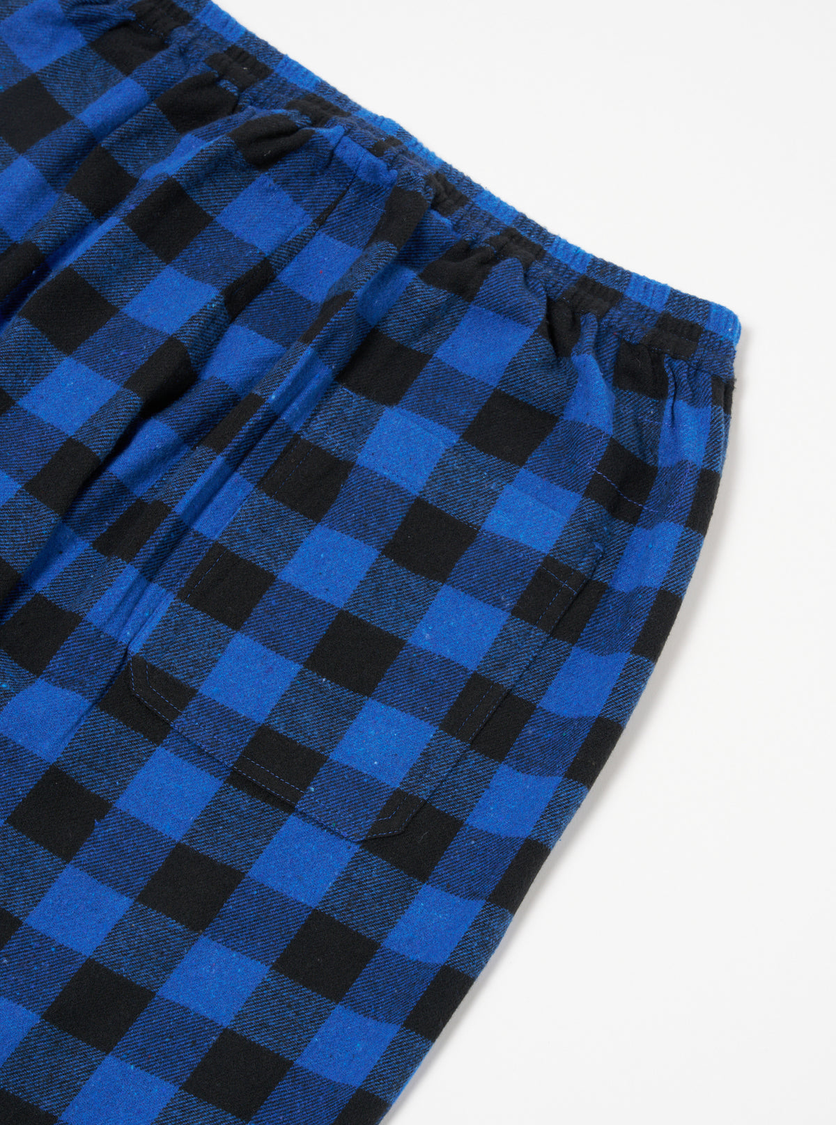 Blue Brushed Bold Gingham Pyjama Pant