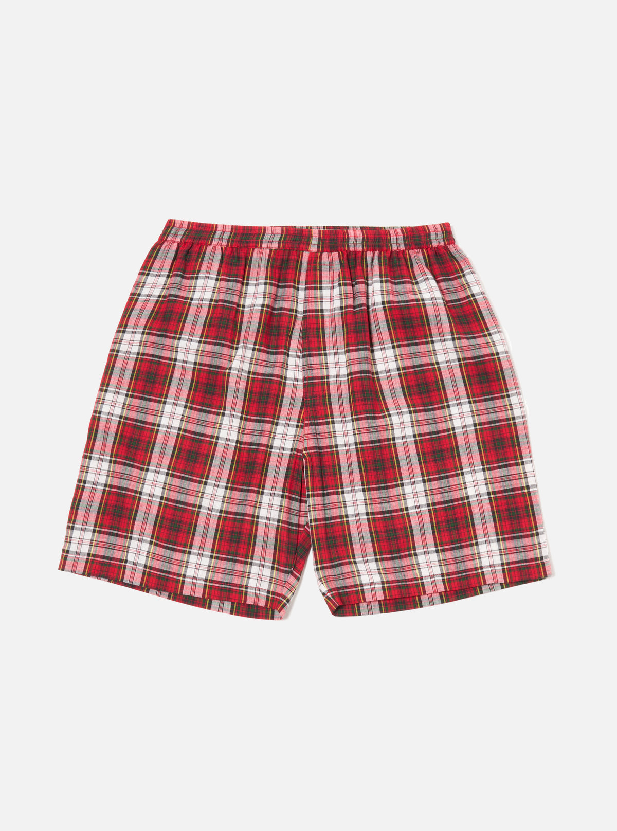 Red Madras Check Short Pyjama Set