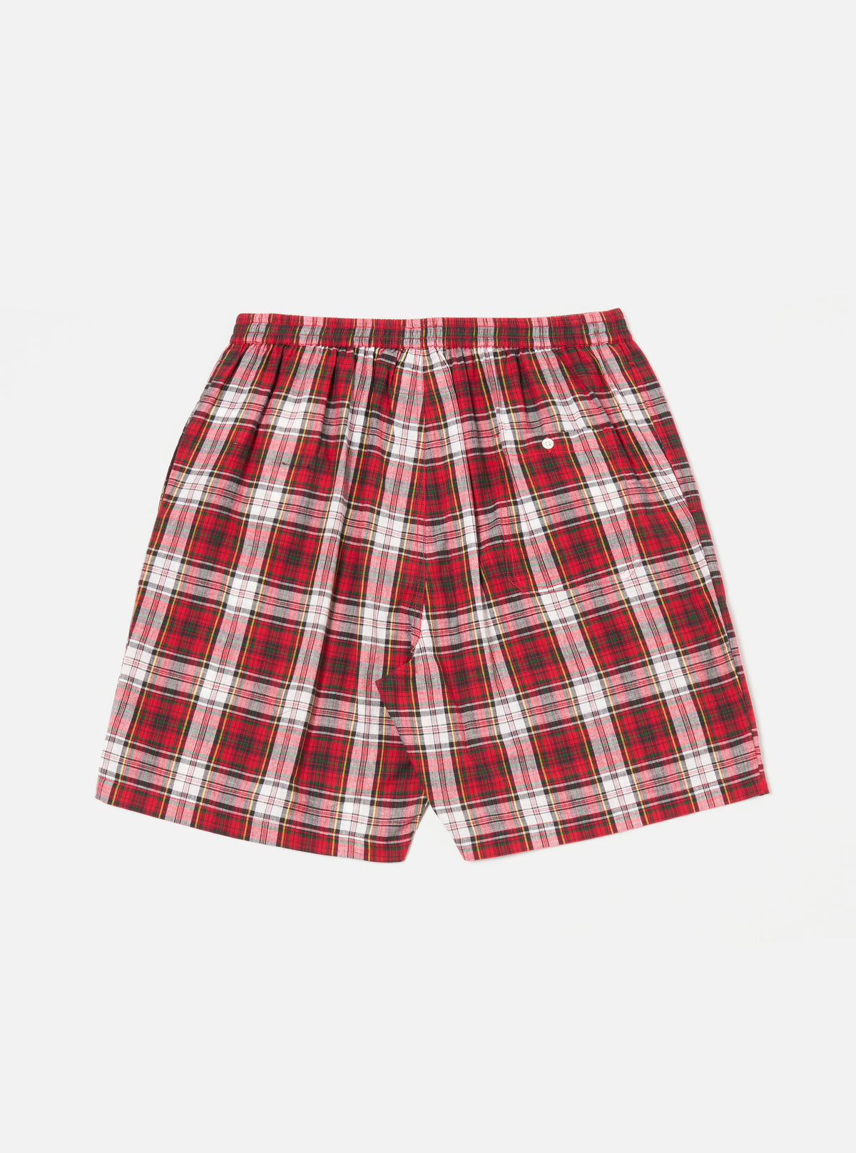 Red Madras Check Short Pyjama Set
