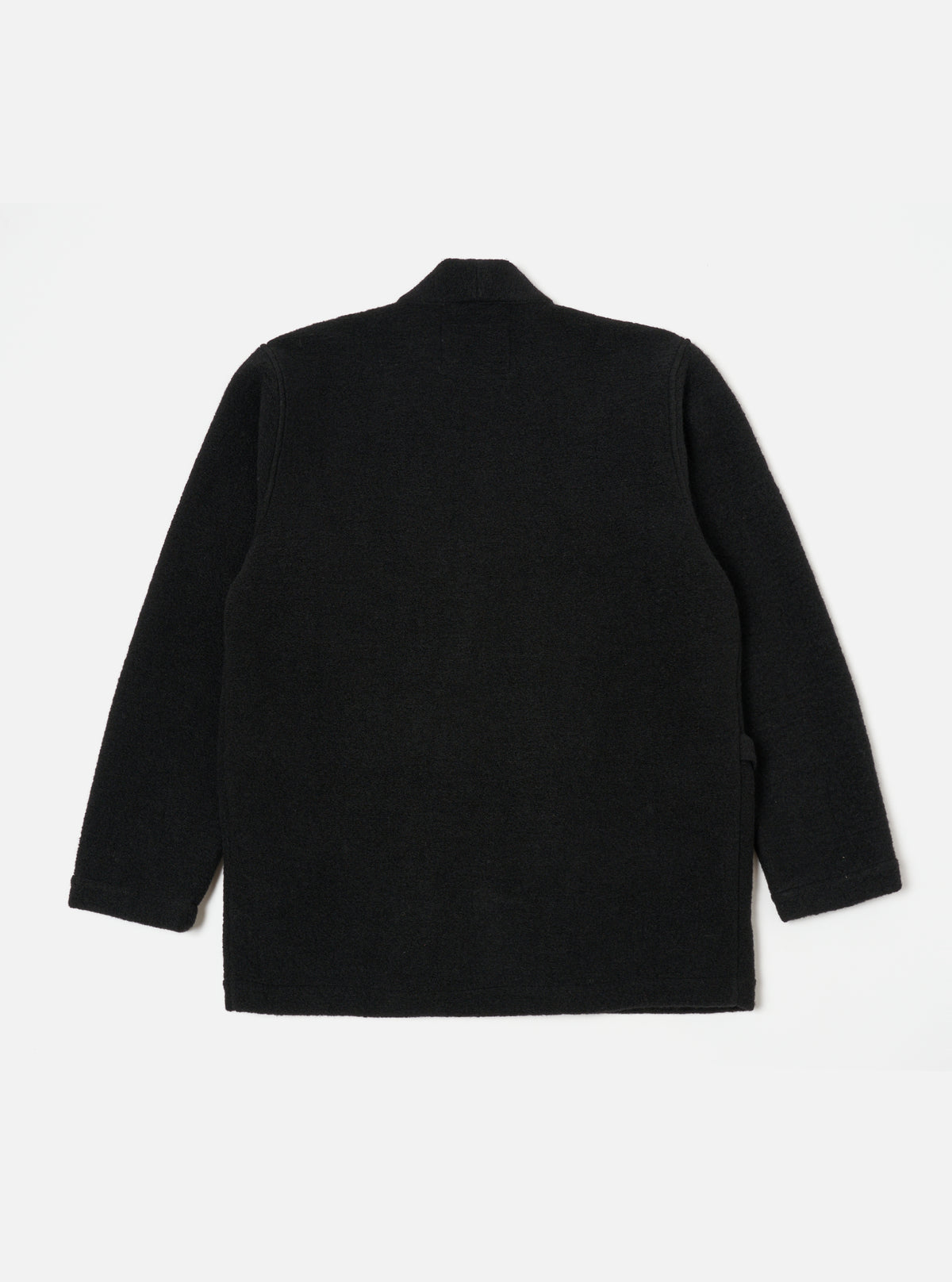 Black Wool Fleece Kyoto Work Jacket