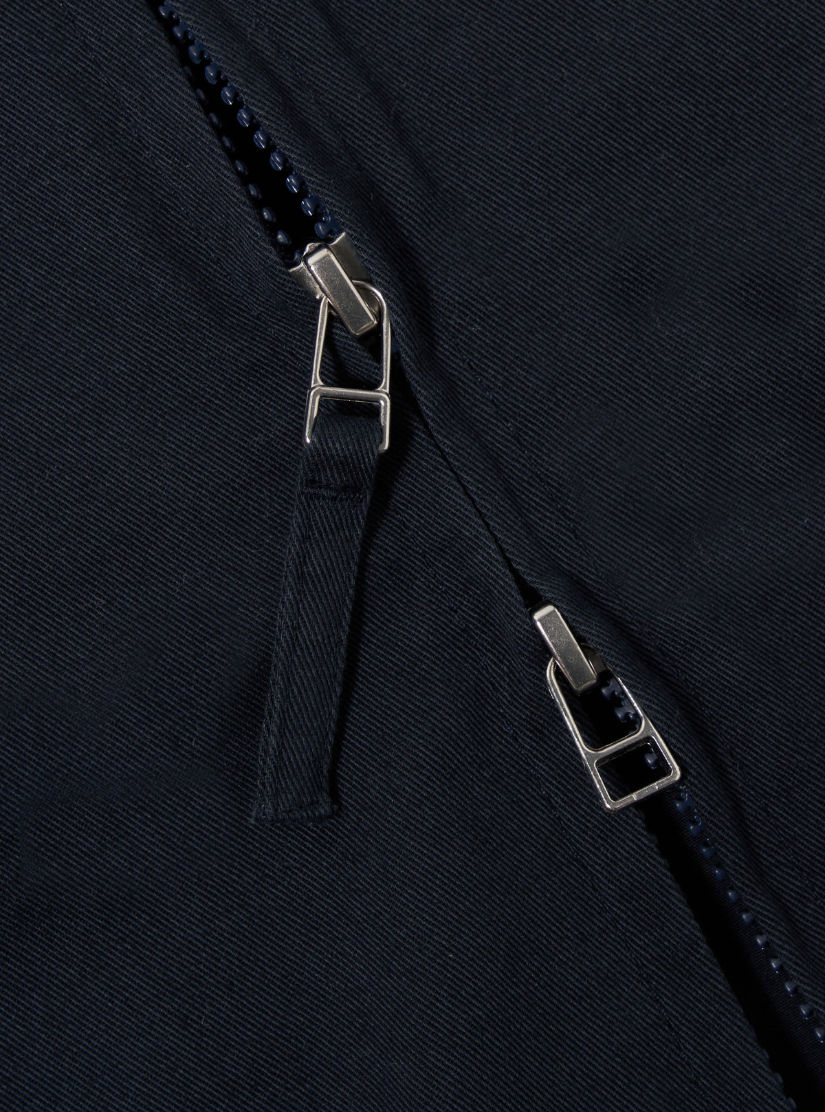 Navy Twill/Badges Drizzler Jacket