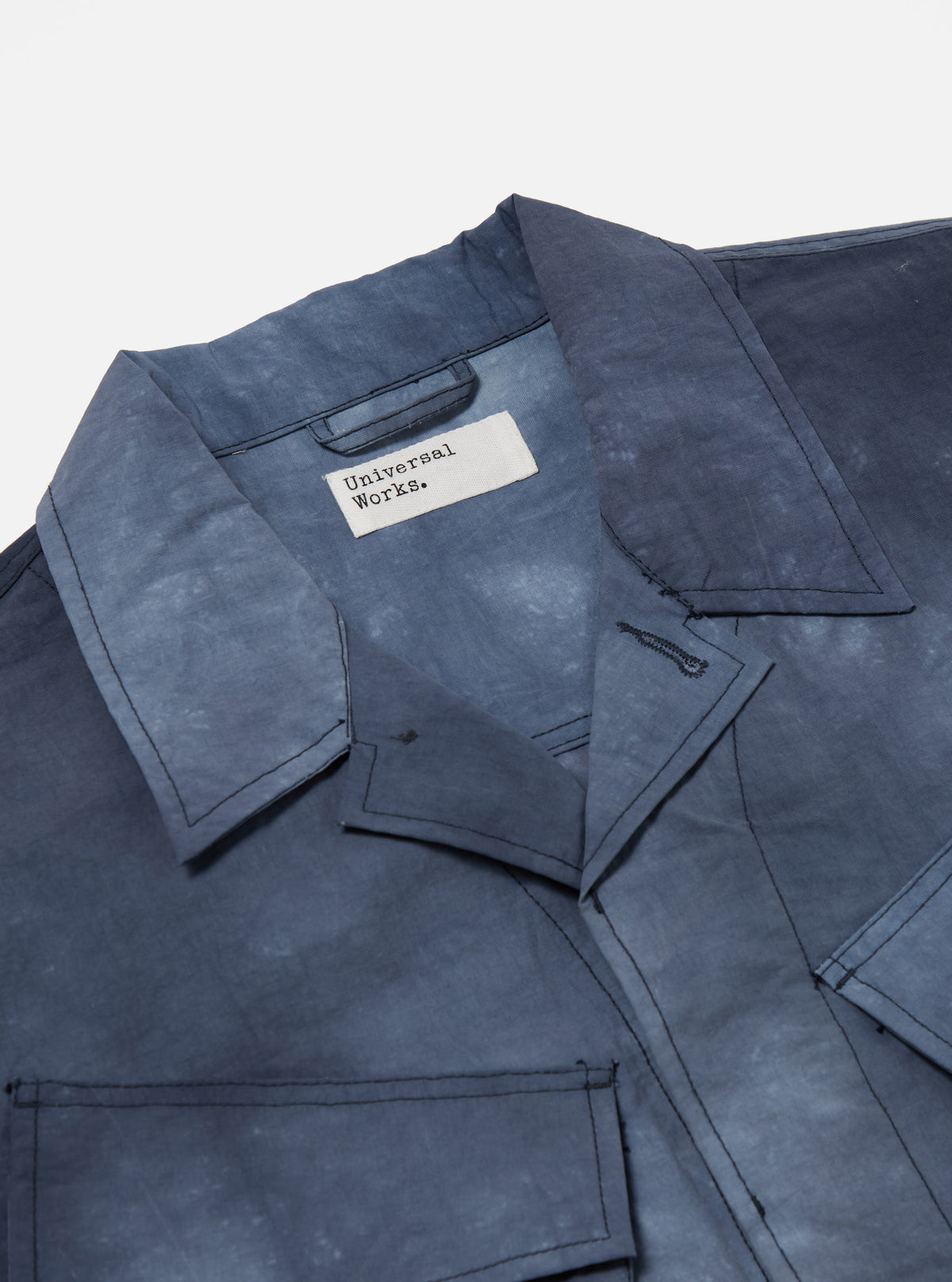 Navy Recycled Splash Nylon Jungle Jacket