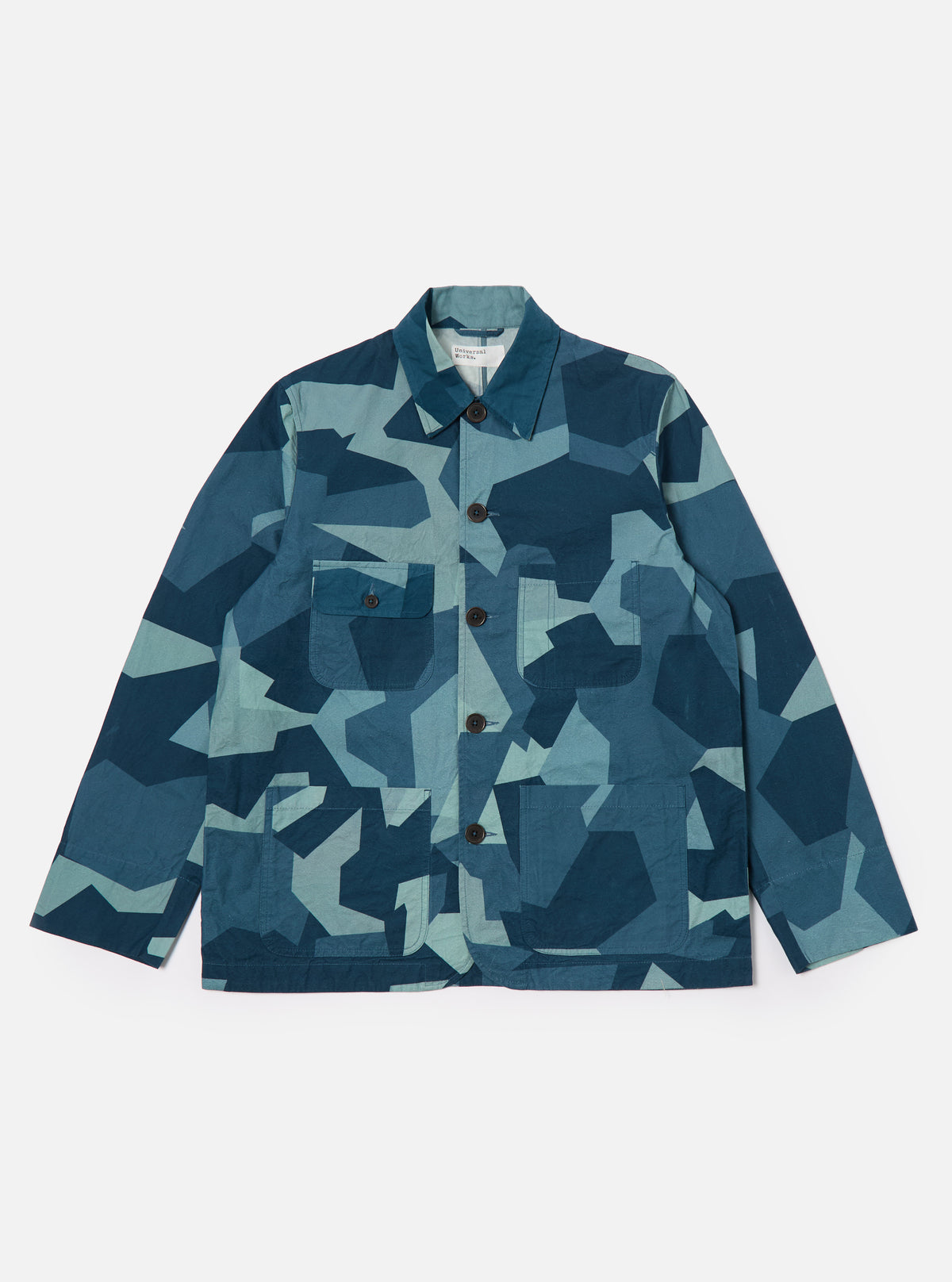 Blue Swedish Camo Merchant Jacket