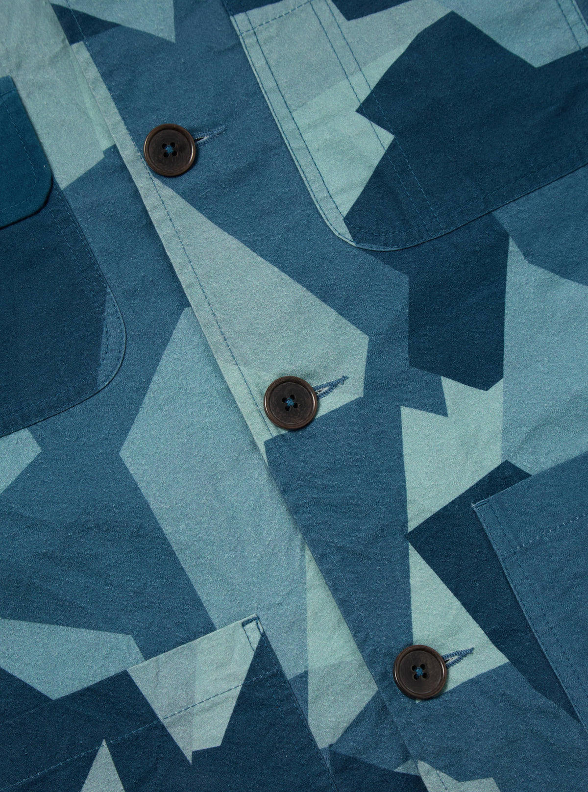 Blue Swedish Camo Merchant Jacket