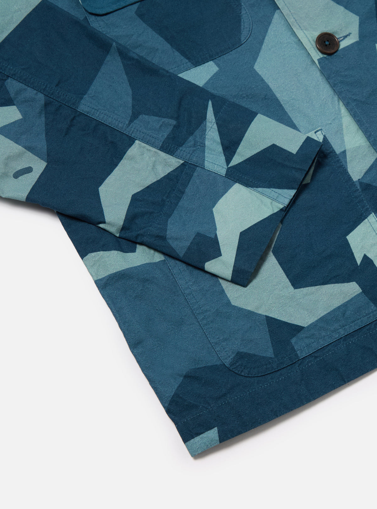 Blue Swedish Camo Merchant Jacket