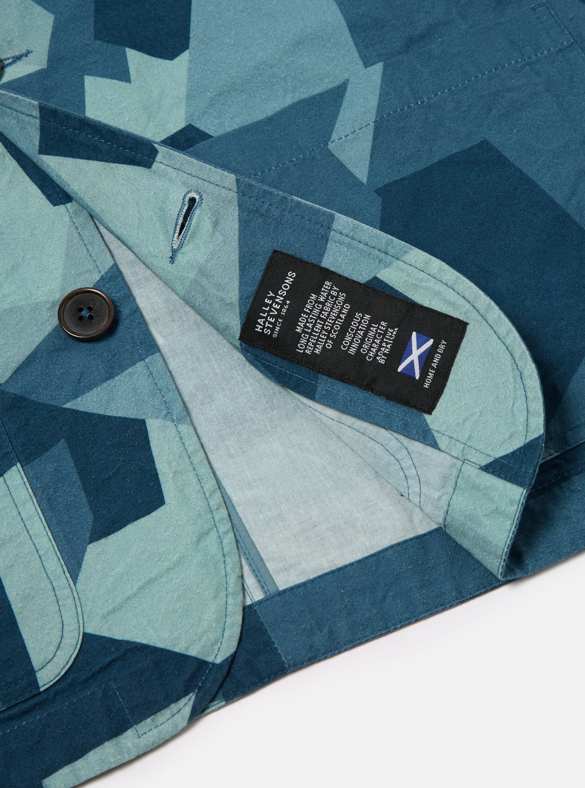 Blue Swedish Camo Merchant Jacket