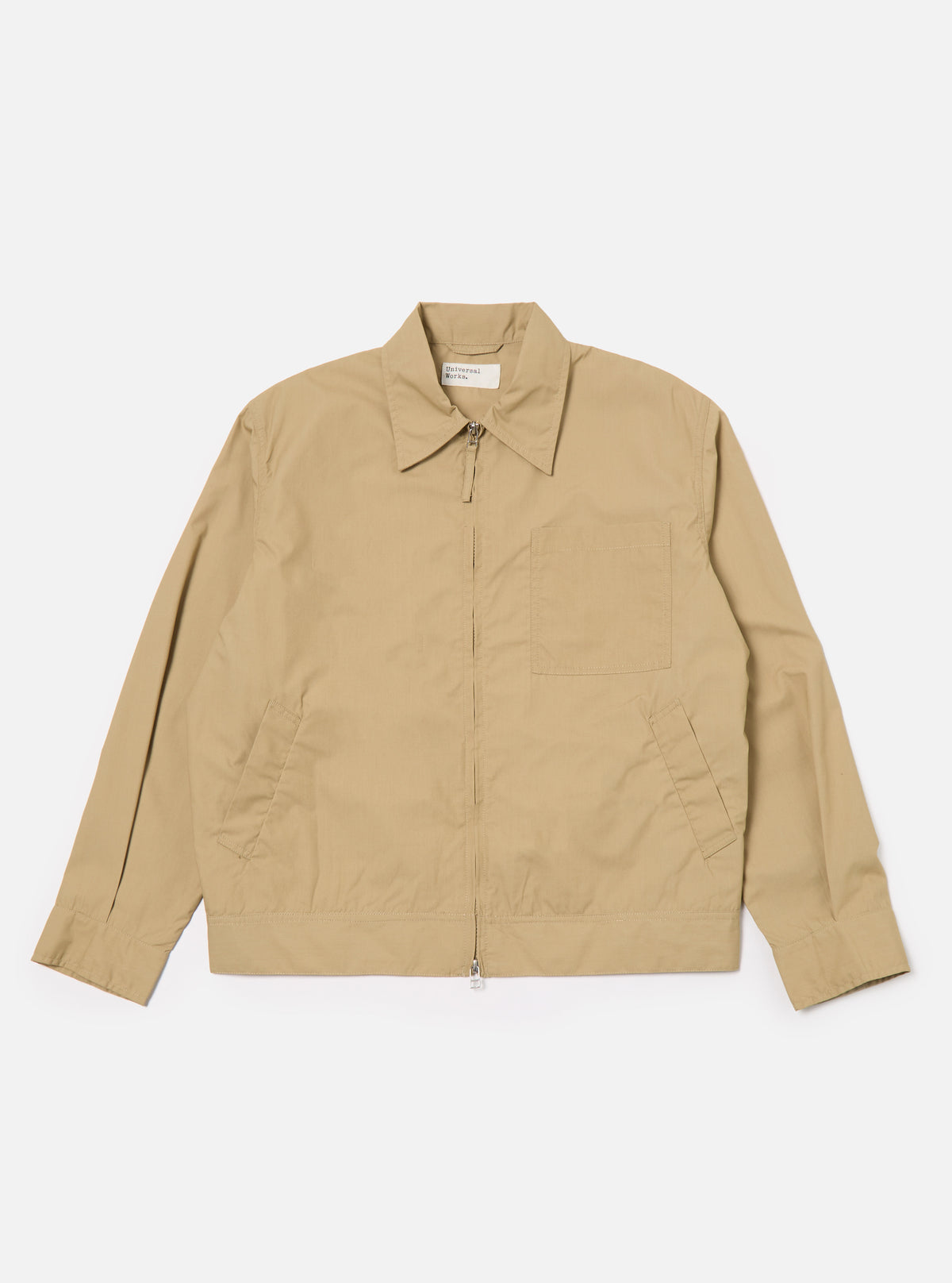 Sand Recycled Polytech Rose Bowl Jacket