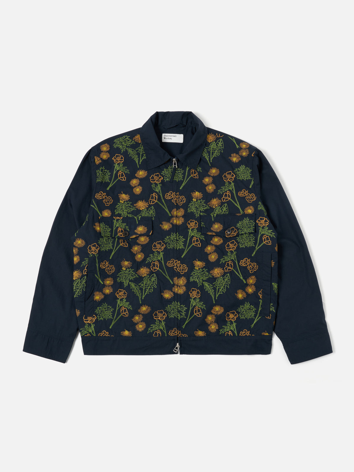 Flower Mountain x Universal Works Navy Broadcloth E130 Jacket